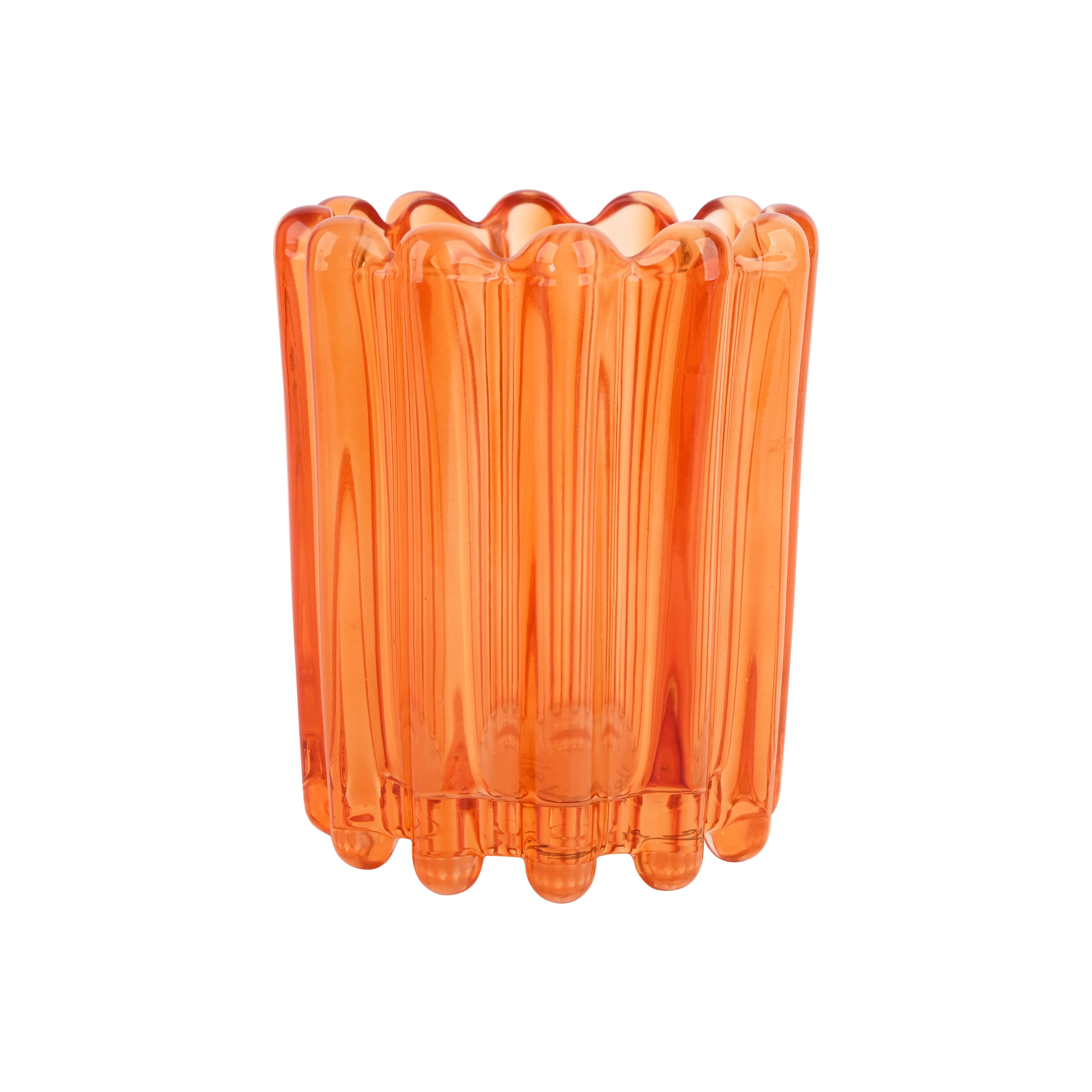 Citrus Glass Tealight Candle Holder by Ashland®