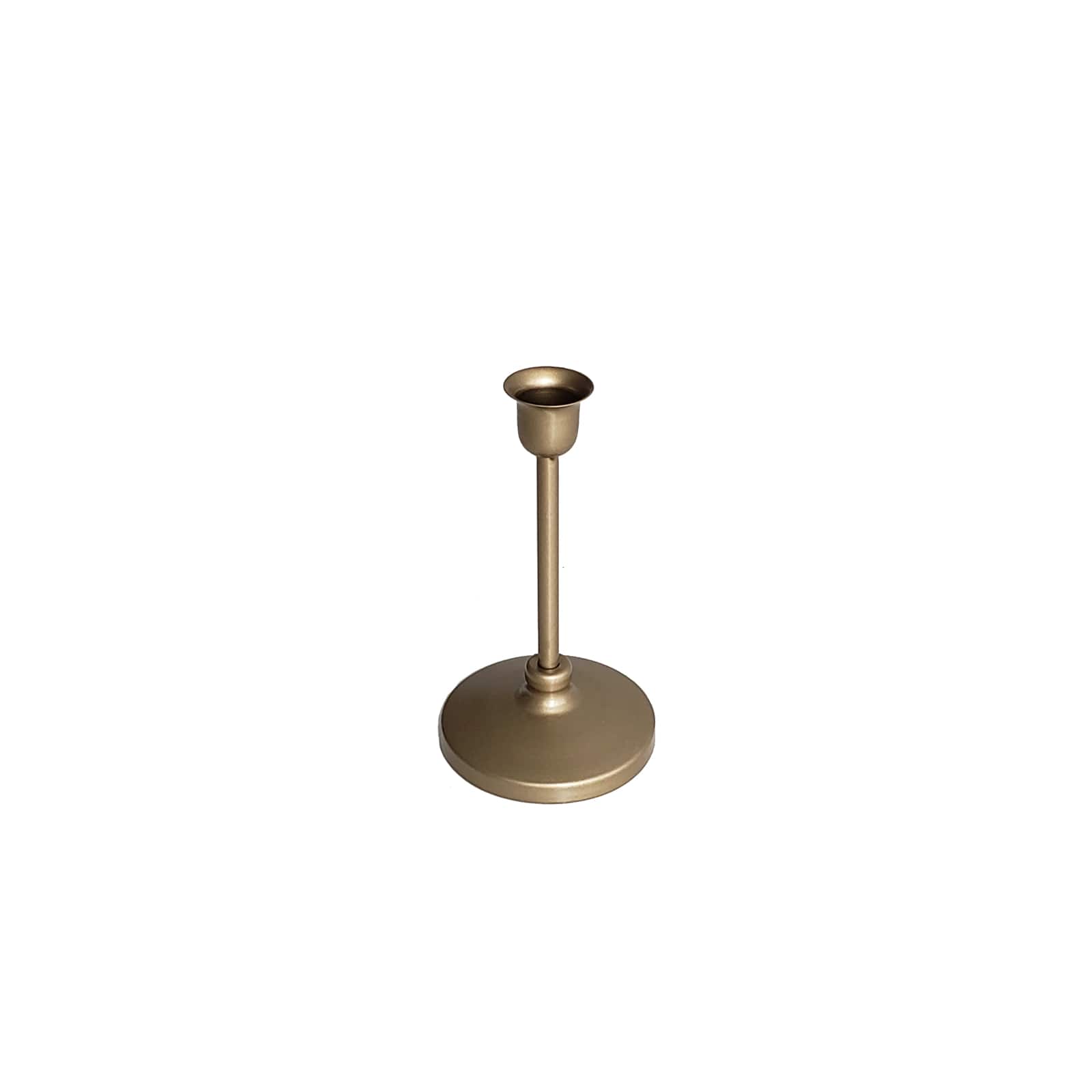 Gold Metal Taper Candle Holder by Ashland®