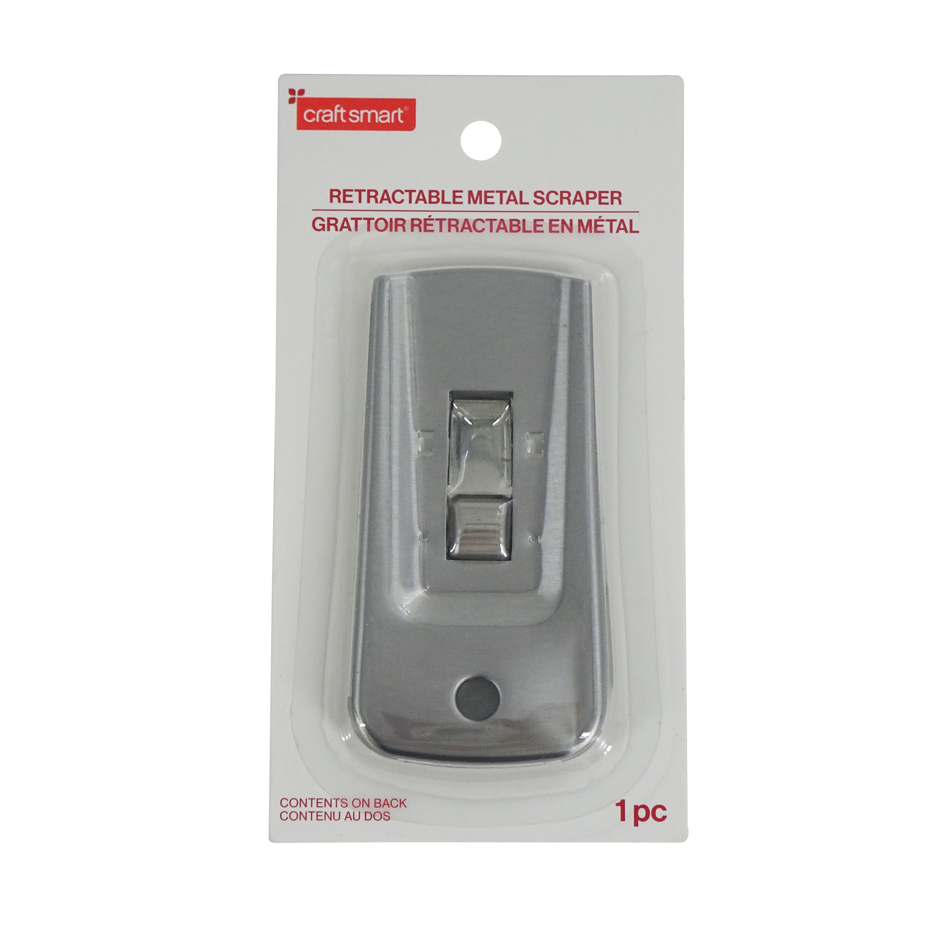 Grattoir à lame rétractable en métal de Craft Smart