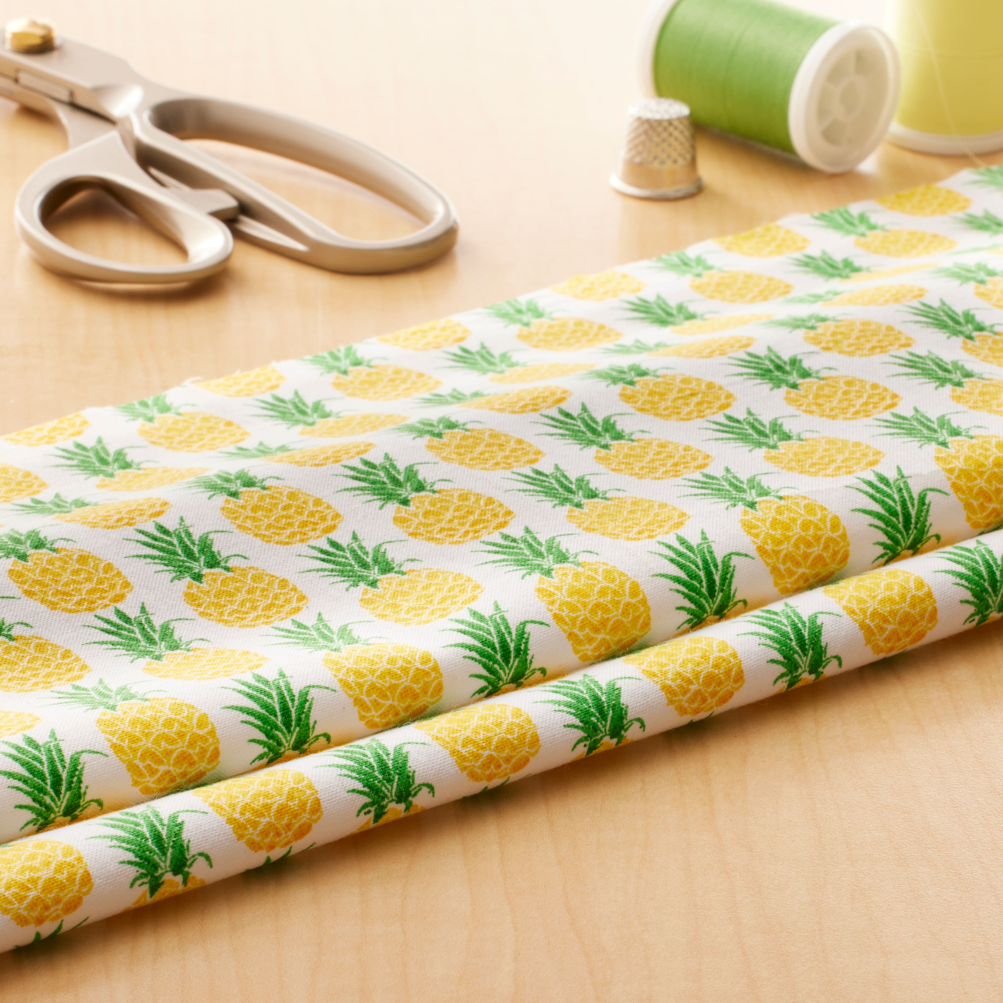 Pineapples Fabric By Loops &#x26; Threads&#xAE;