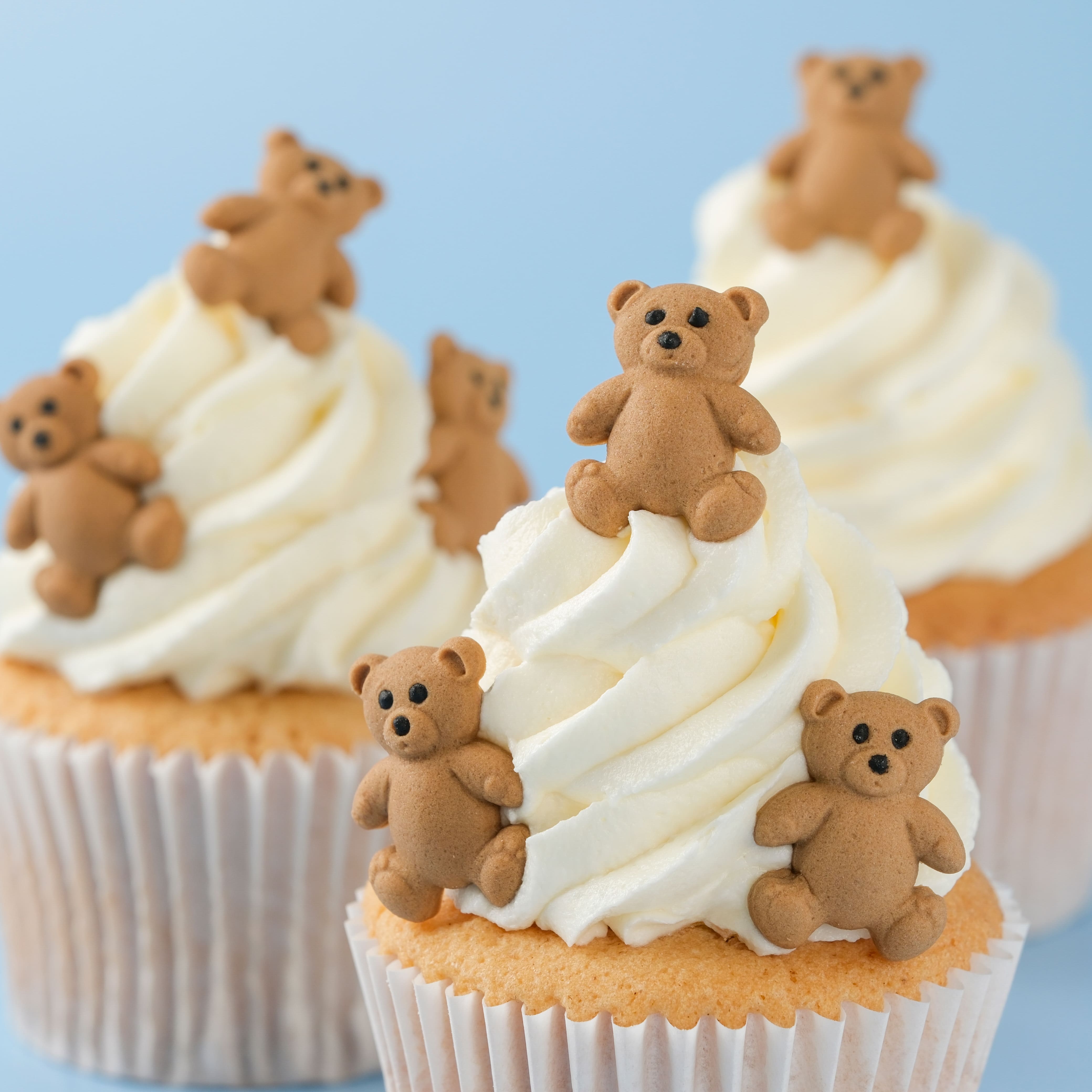 PME Cake Sweet Street&#xAE; Teddy Bear Icing Decorations