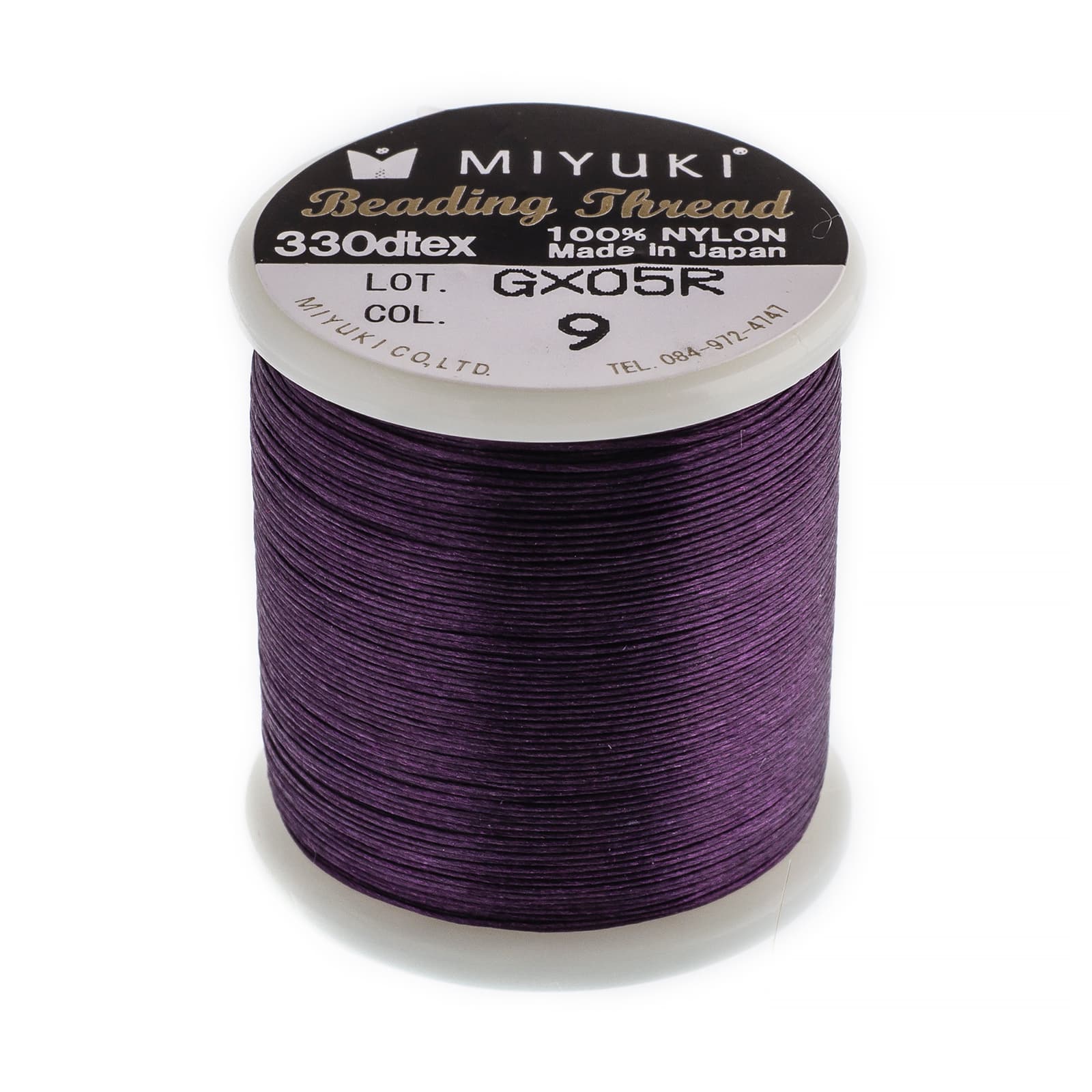 Miyuki Nylon Beading Thread B (50m) Purple / 330dtex