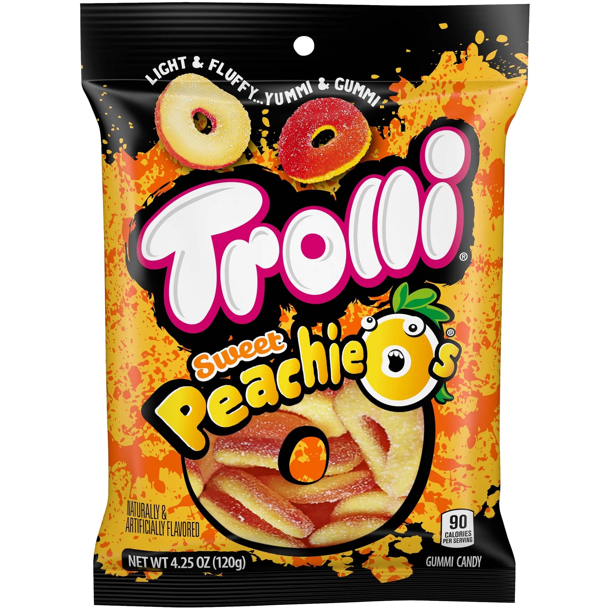 Trolli&#xAE; Sweet Peachie O&#x27;s Gummi Candy