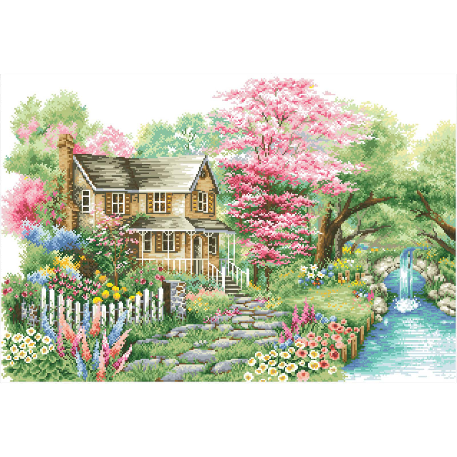 Diamond Dotz® Advanced Spring Sparkle Diamond Painting Kit Michaels