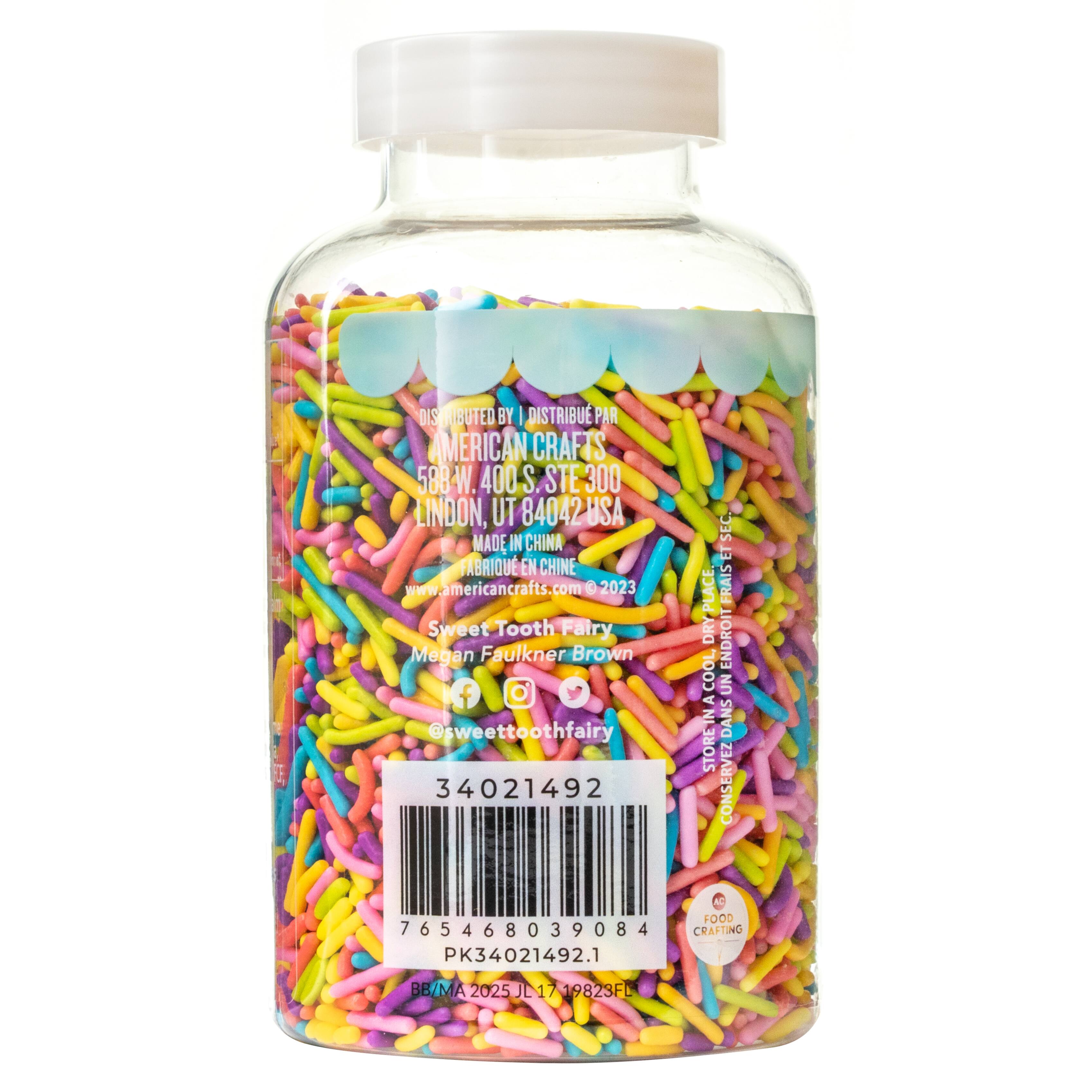 Sweet Tooth Fairy&#xAE; Bright Rainbow Sprinkles