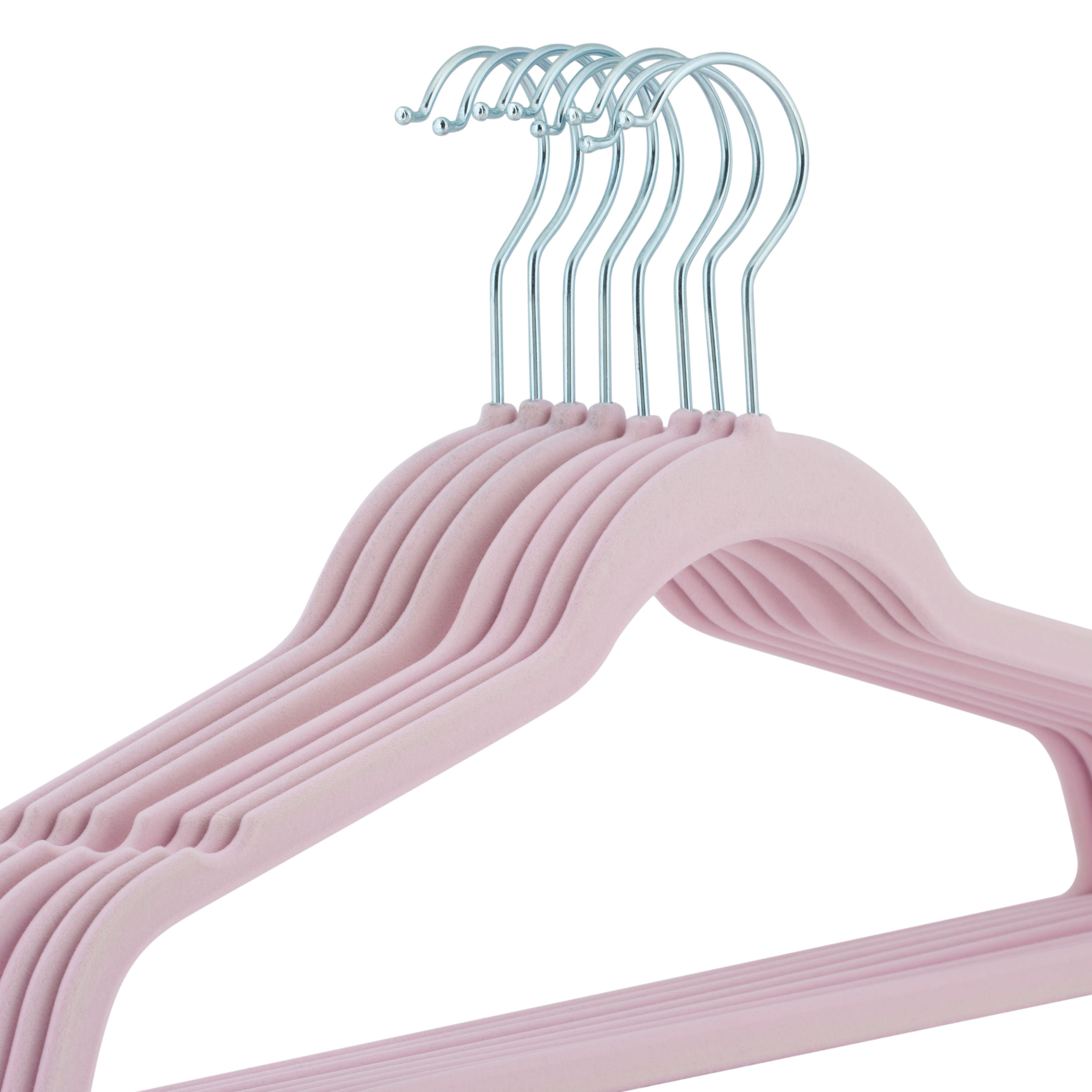 Laura Ashley Slim Velvet Hangers, 25ct.