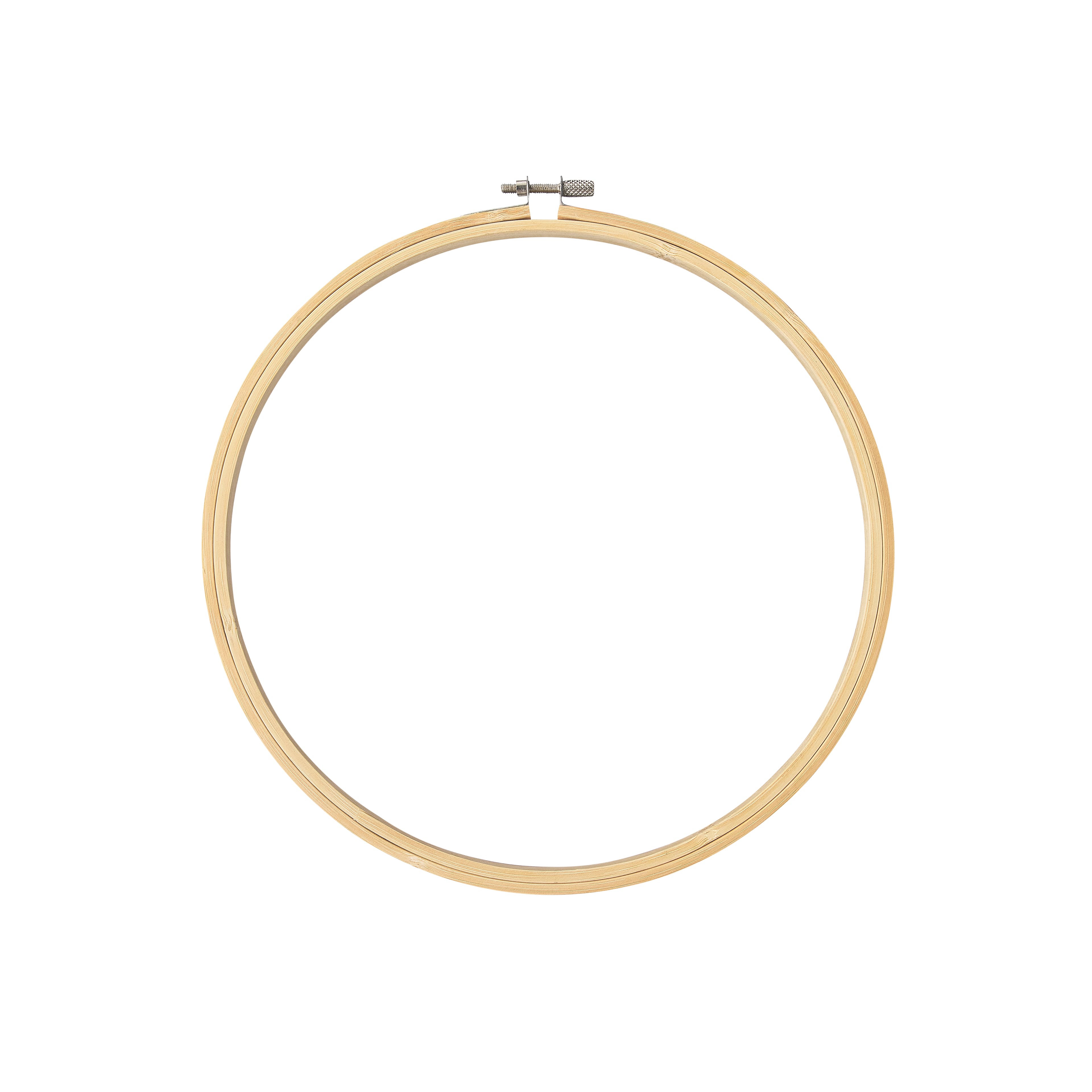New 5 Size Bamboo Embroidery Hoop Round Loop Cross Stitch Hoop