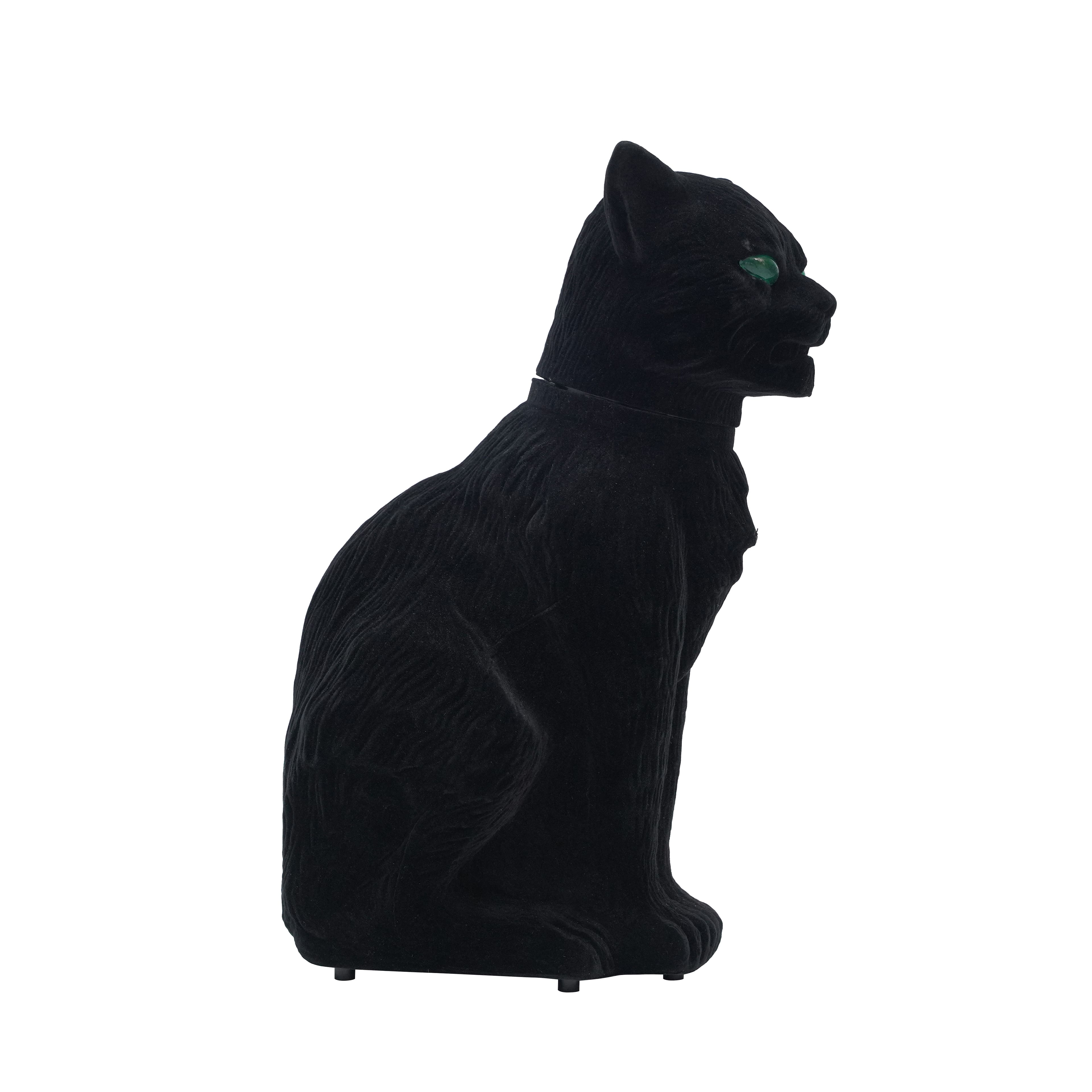 16&#x22; Animated Flocked Cat by Ashland&#xAE;