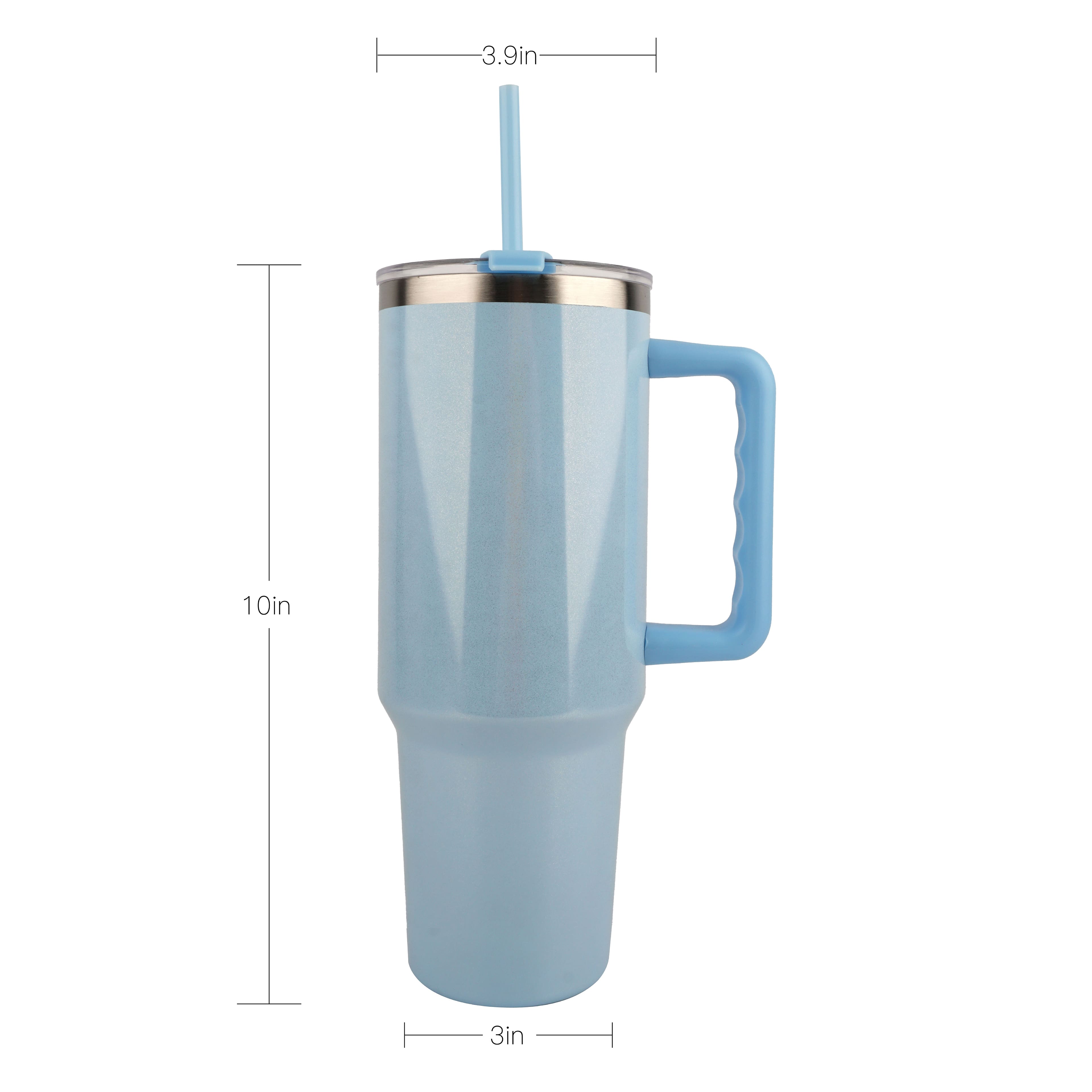 Gobelet isotherme scintillant en acier inoxydable d’Ashland