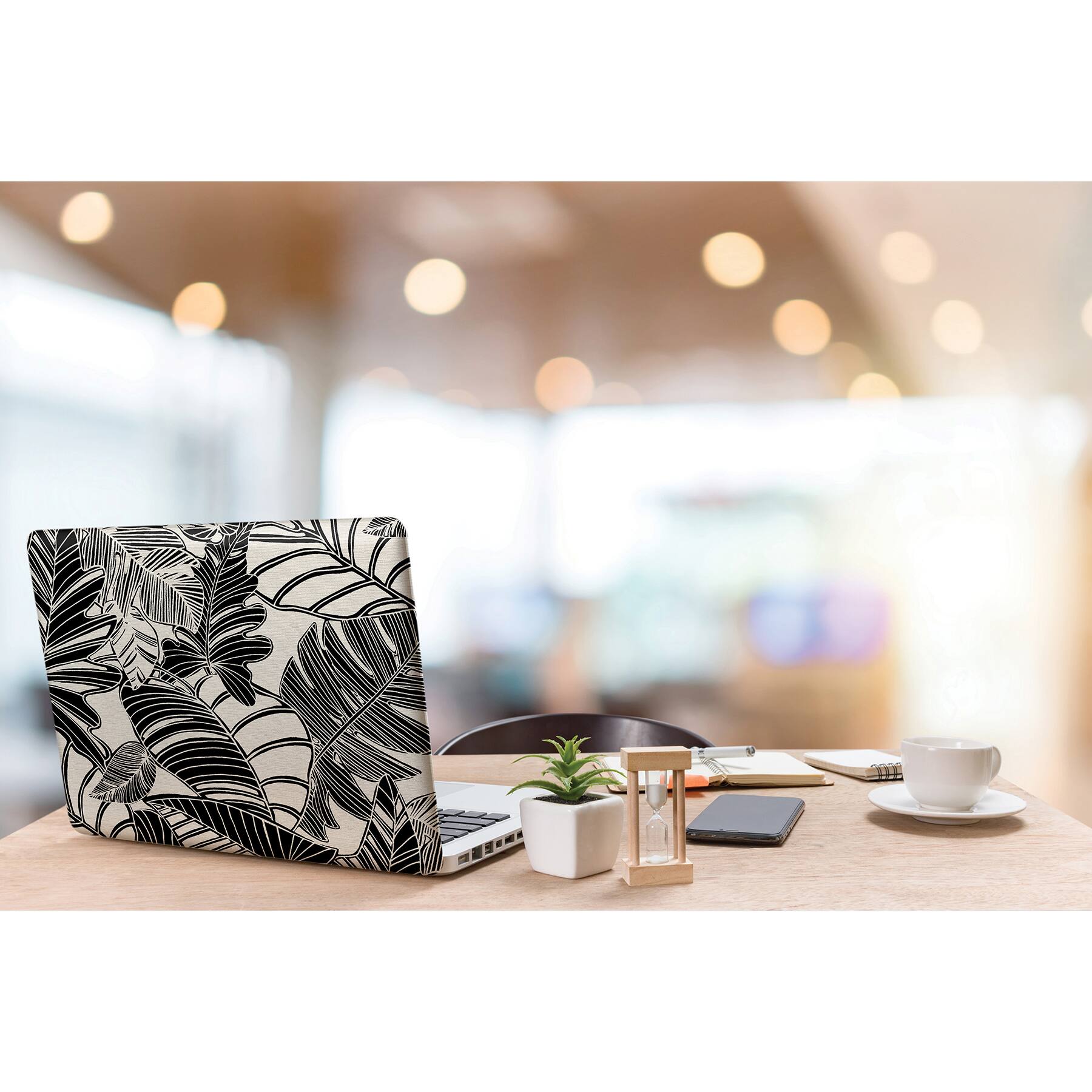 My Style Pindo Wood Cut Palm Peel & Stick Wallpaper