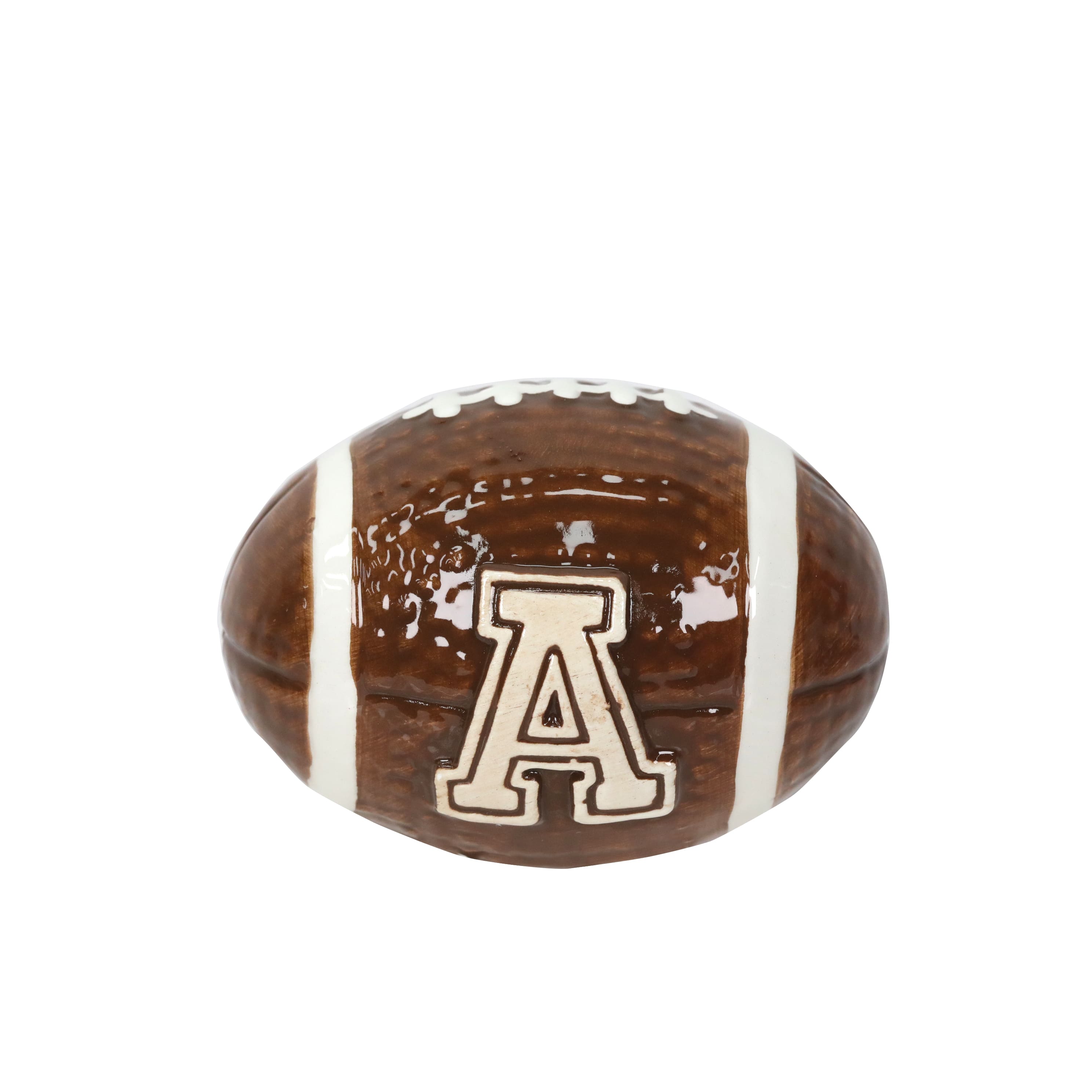 3.75" Football Tailgate Monogram Décor by Celebrate It™