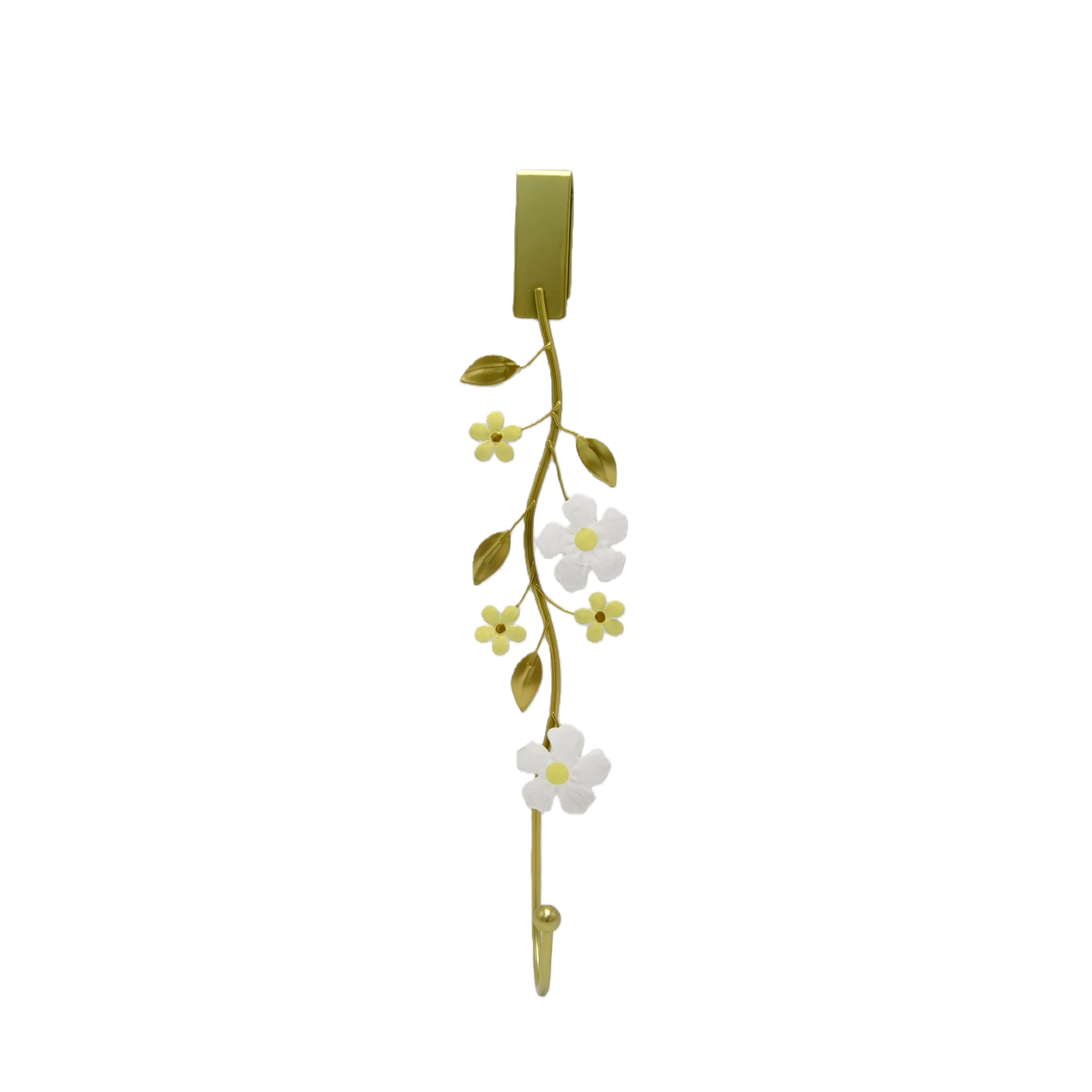 15" Gold Flower Wreath Hanger by Ashland®