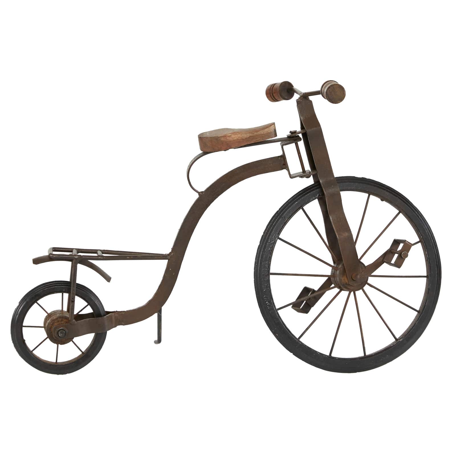 14&#x22; Brown Metal Vintage Bicycle