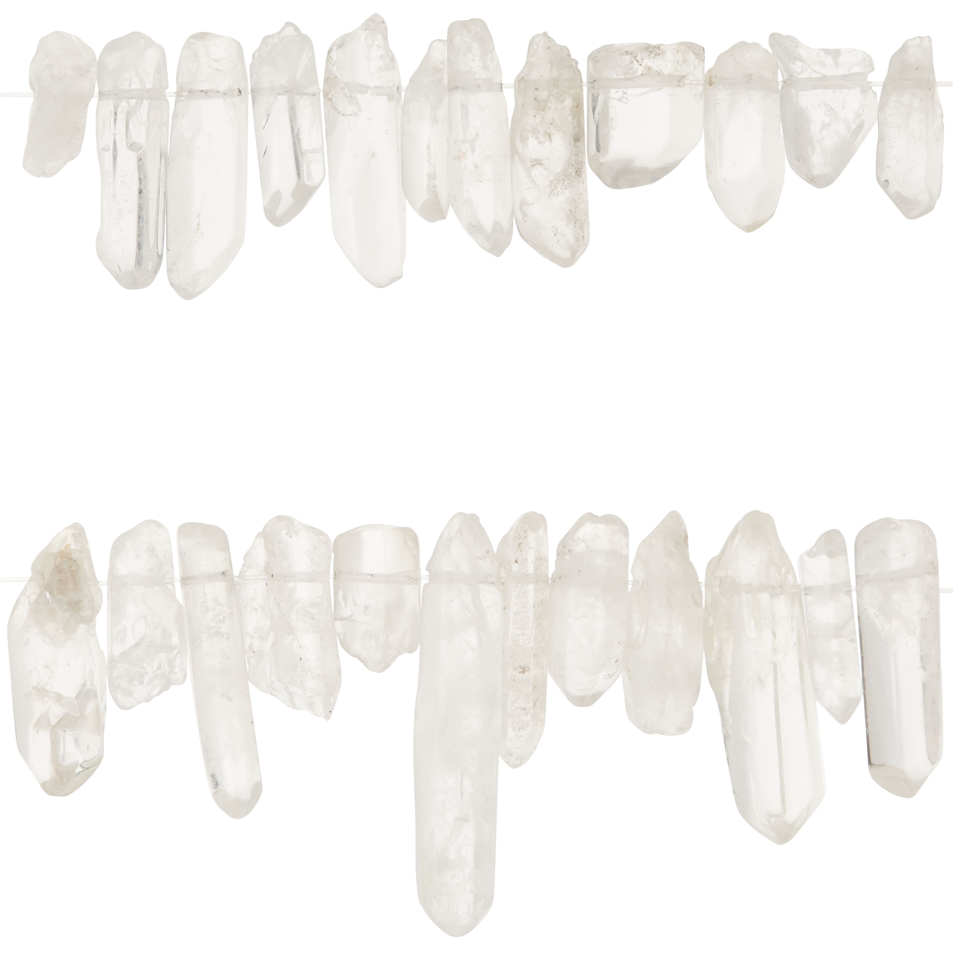 Crystal Quartzite Wand Beads by Bead Landing™