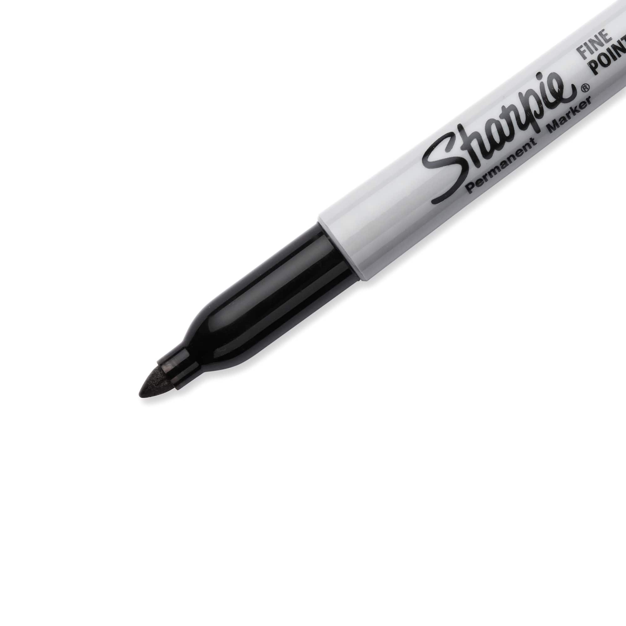 12 Packs: 2 ct. (24 total) Sharpie&#xAE; Fine Point Black Permanent Markers