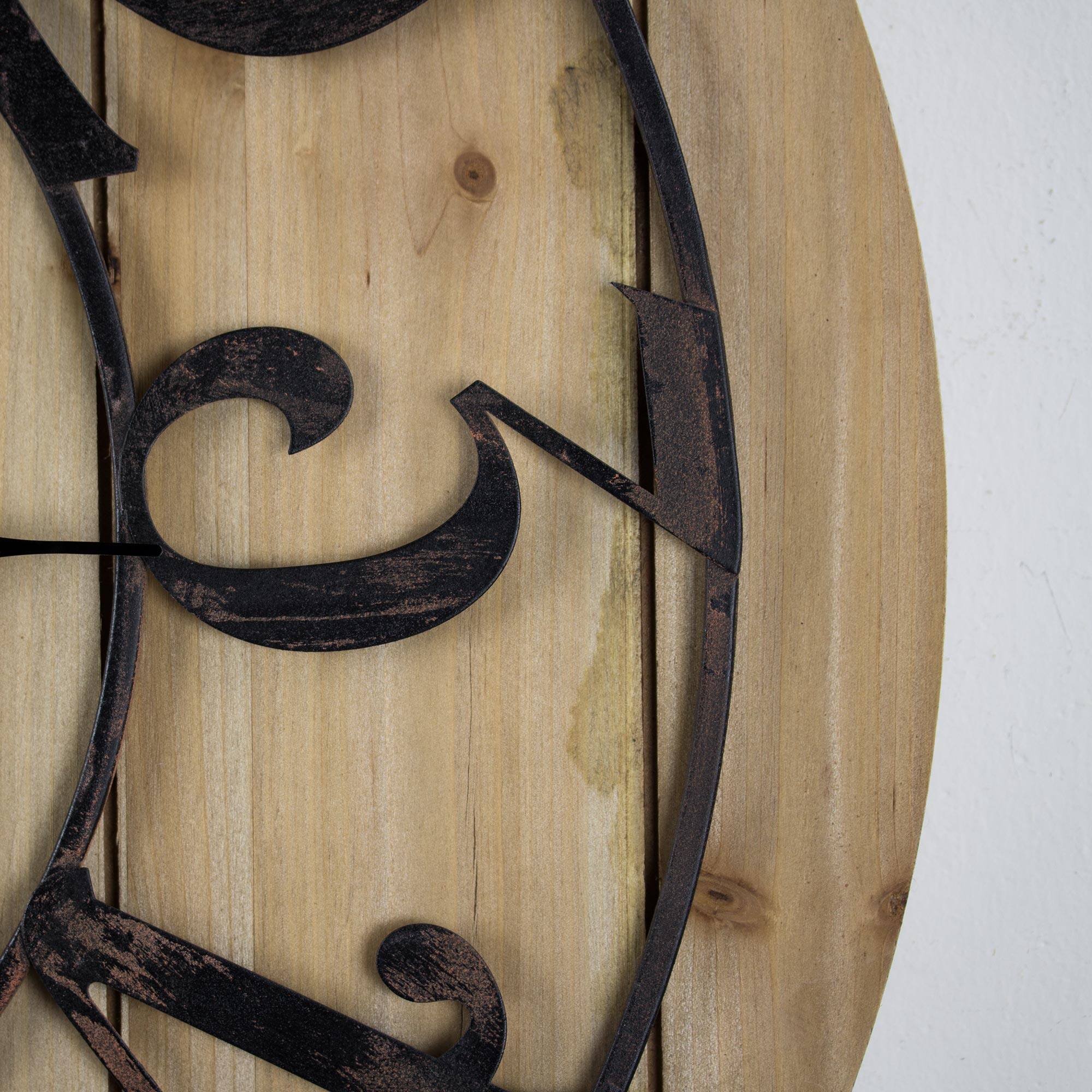 French Antoine de Praiteau Large 26&#x22; Wall Clock