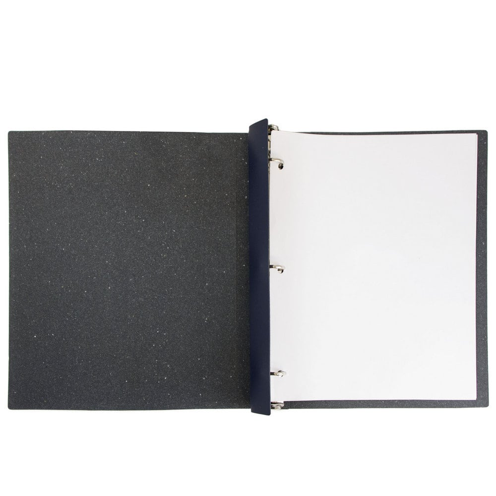 JAM Paper 0.75" Italian Leather 3-Ring Binder