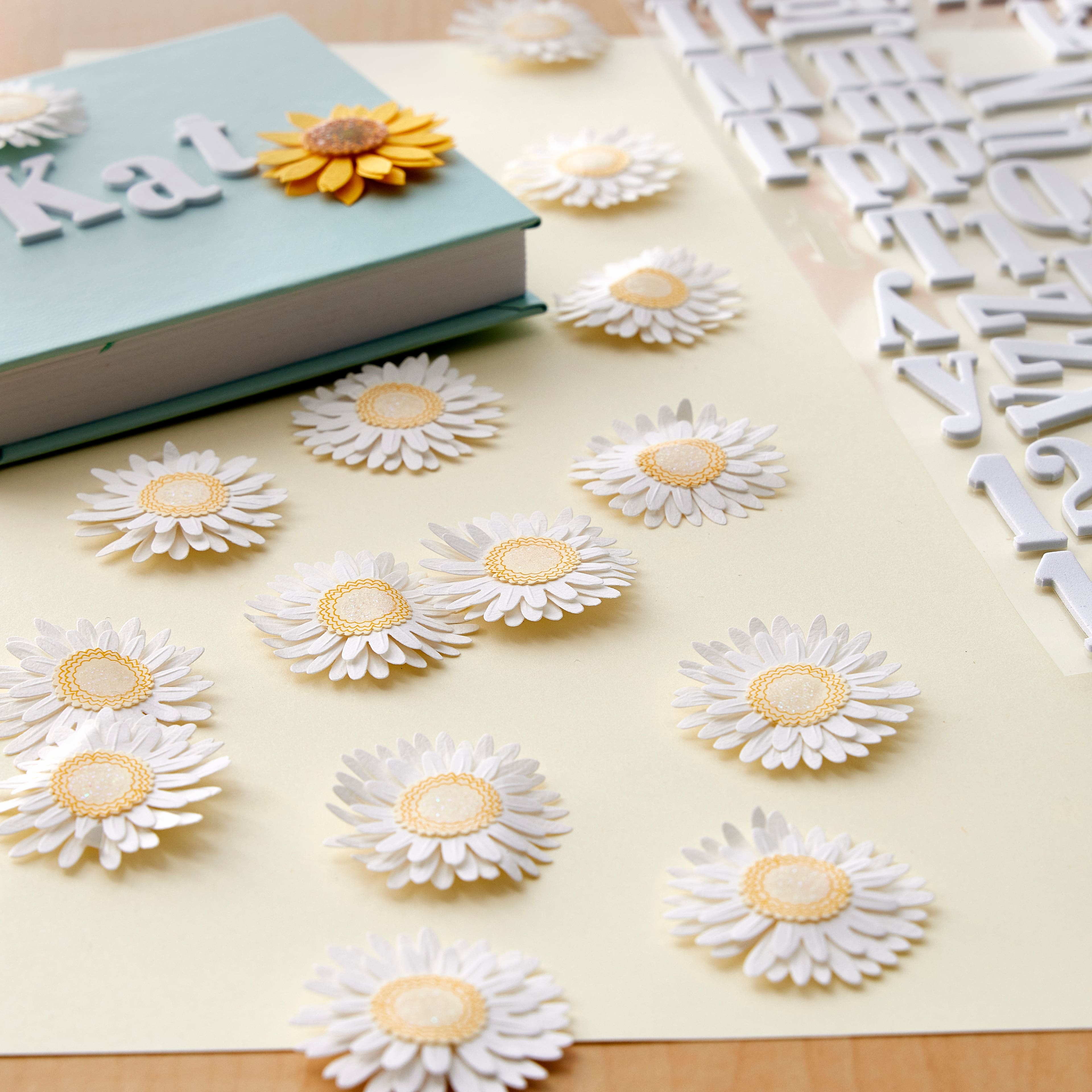 12 Packs: 16 ct. (192 total) Signature&#x2122; Gerber Daisy Stickers by Recollections&#x2122;
