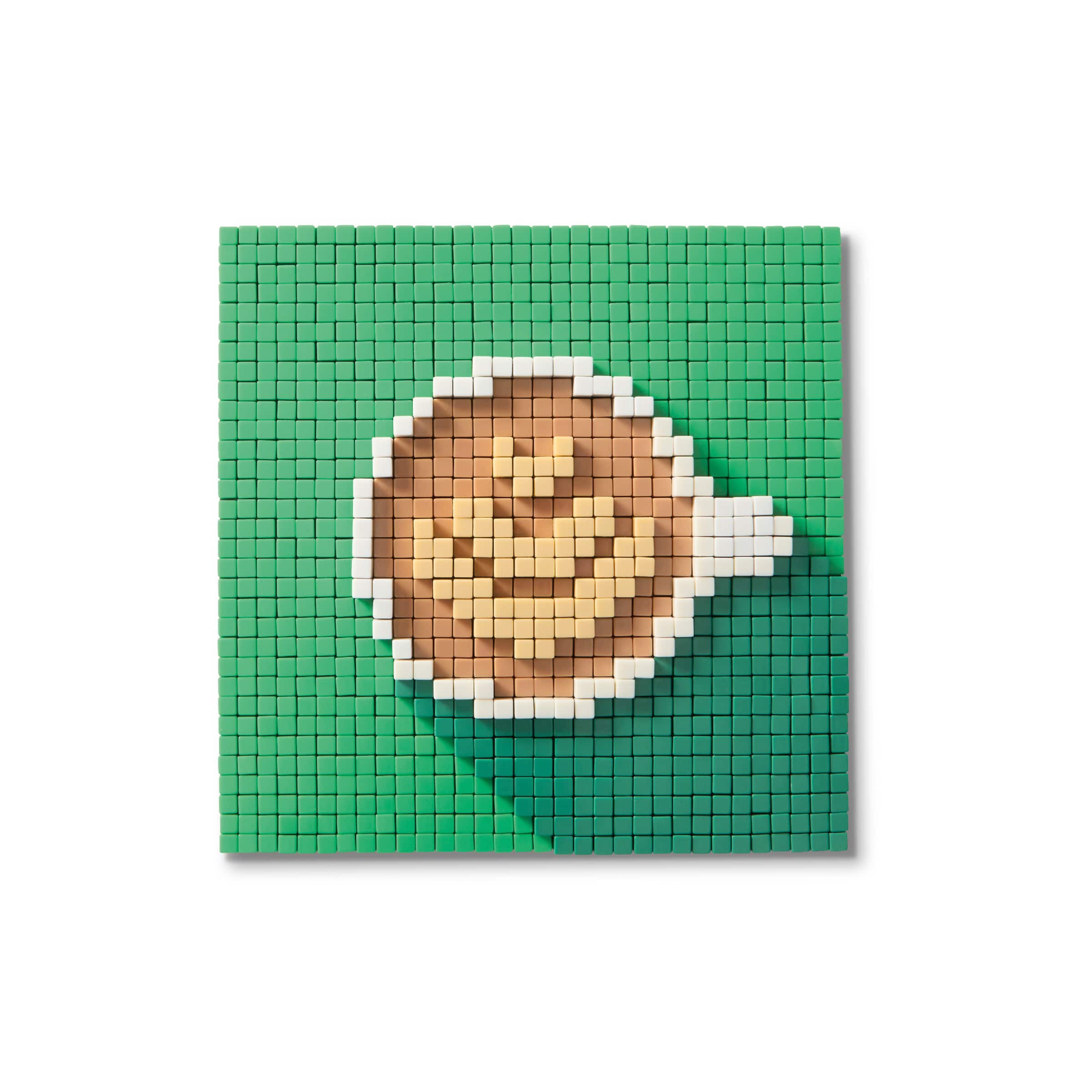 Coffee Pixelated Brick Art Kit by Make Market&#xAE;