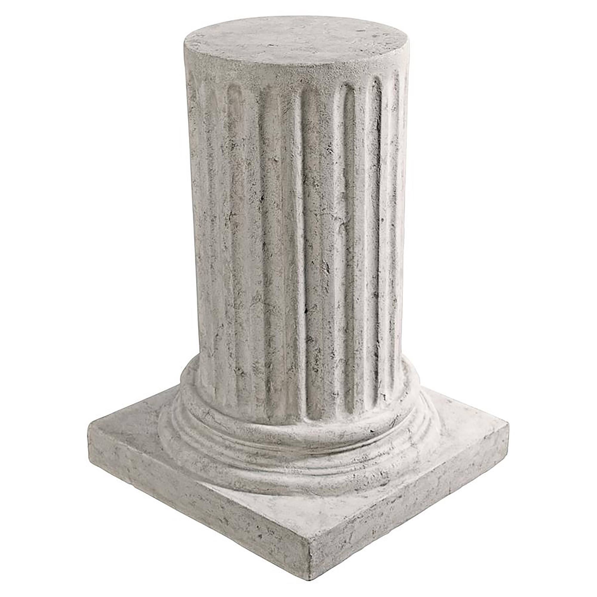Design Toscano® 25" Large Roman Empire Column Garden Statuary Pedestal