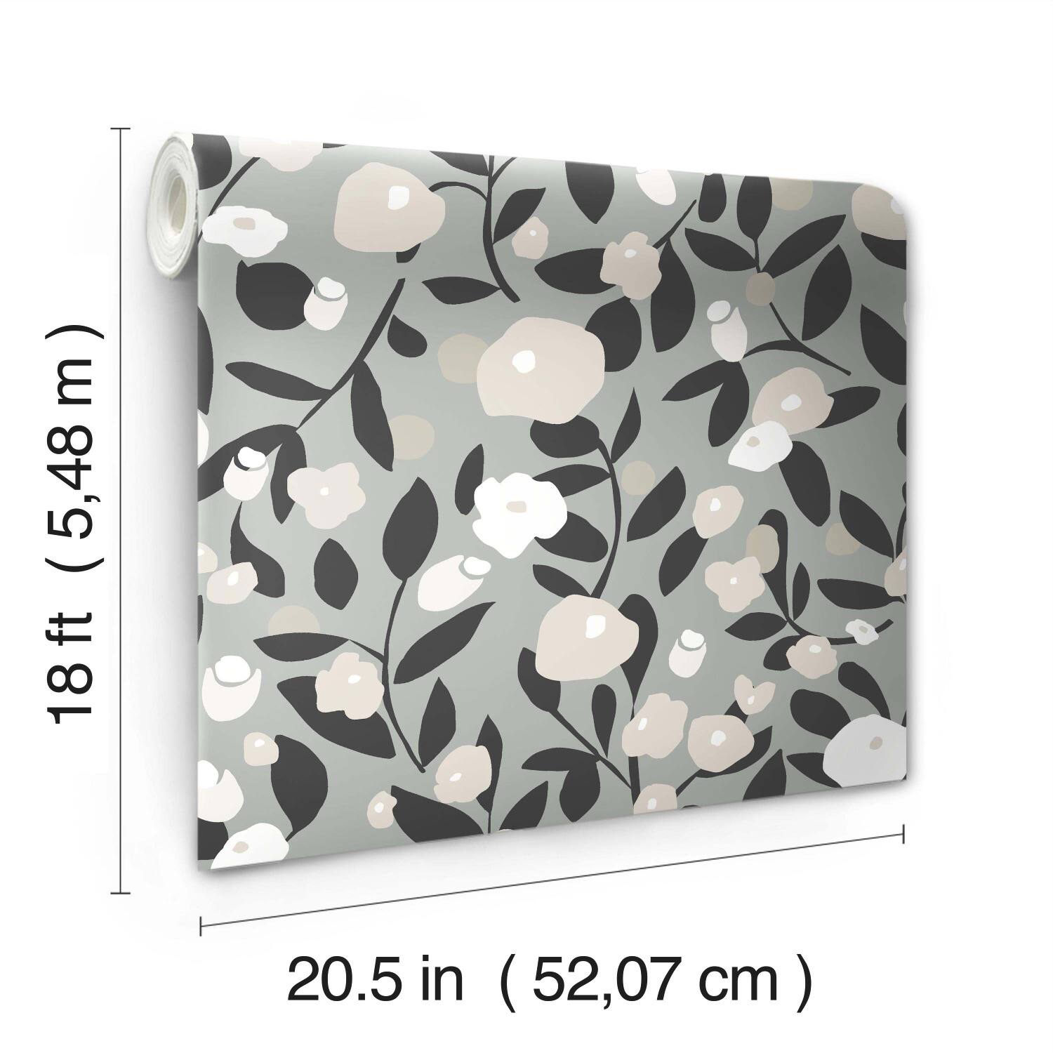RoomMates Kensington Garden Peel &#x26; Stick Wallpaper