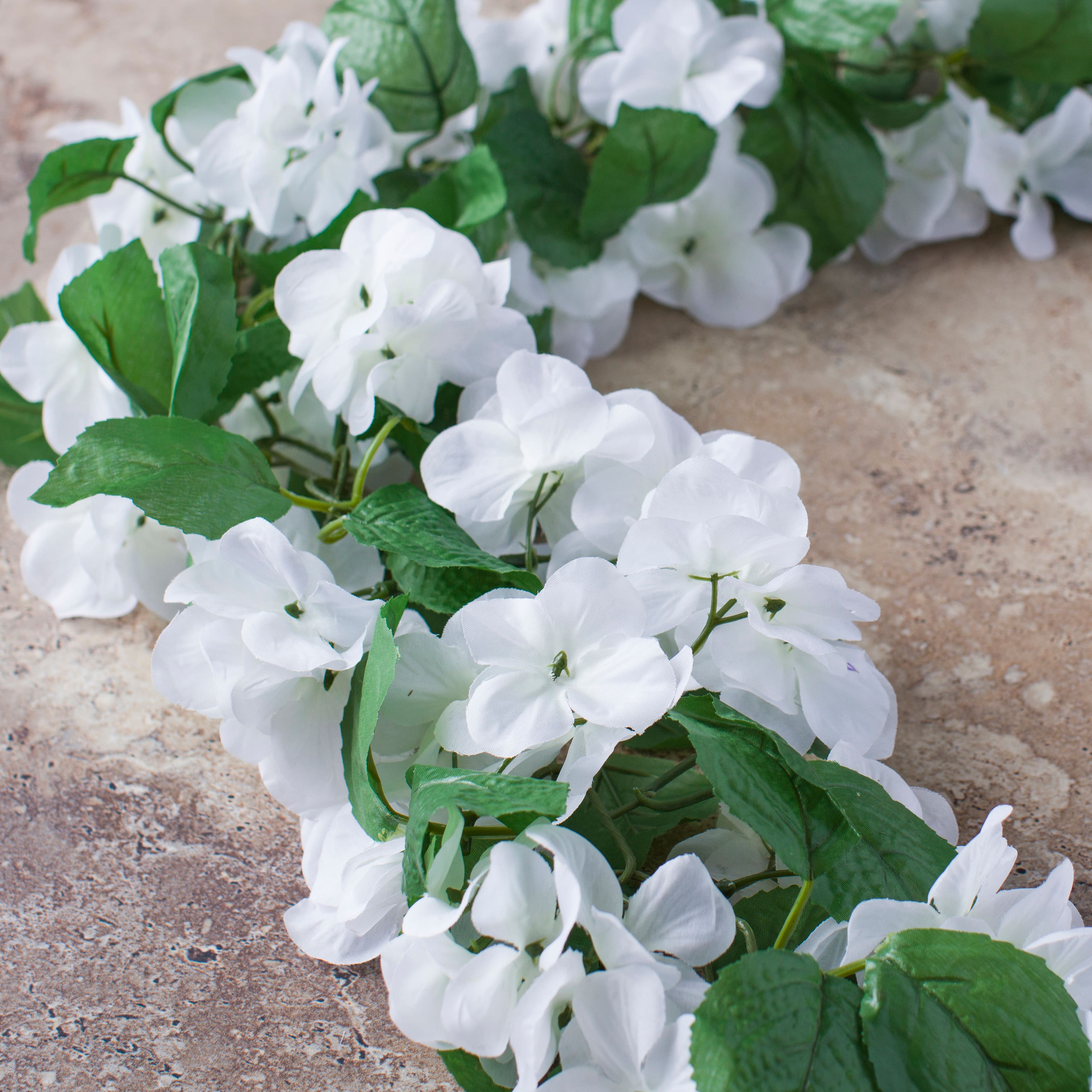 6ft. White Hydrangea Chain Garland by Ashland&#xAE;