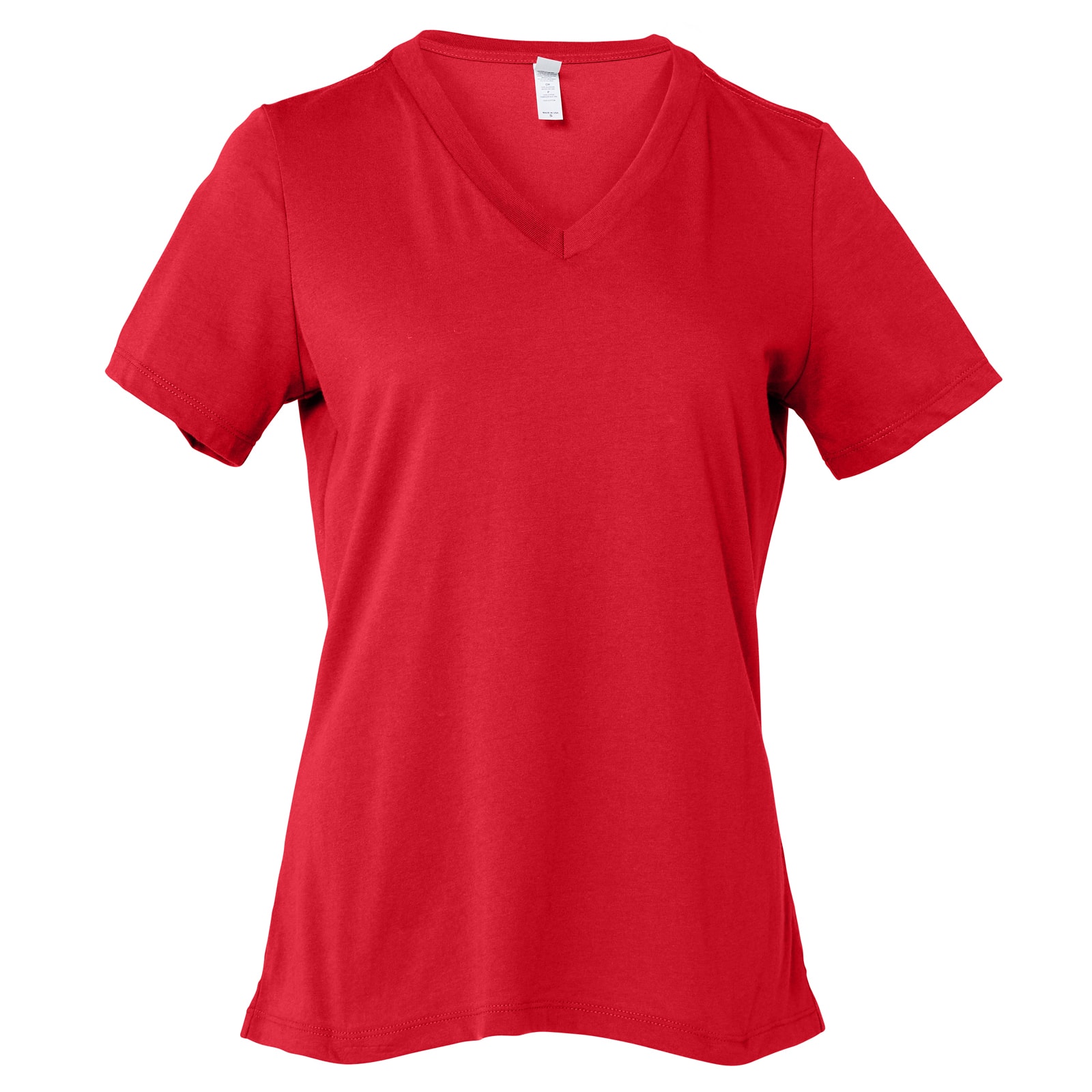 6 Pack: BELLA+CANVAS® Short Sleeve Women's V-Neck T-Shirt