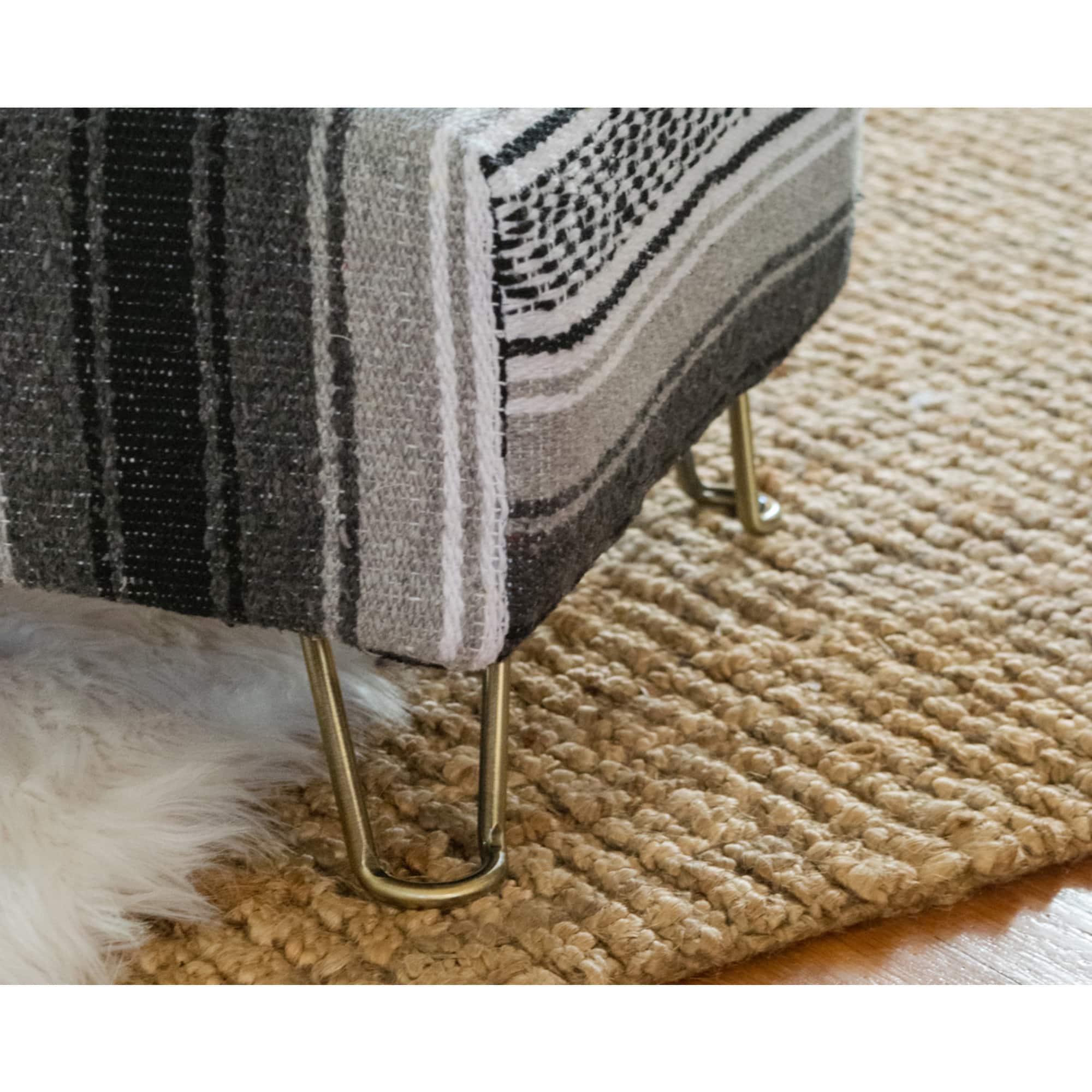 Dritz® Home Antique Brass Modern Hairpin Legs Set