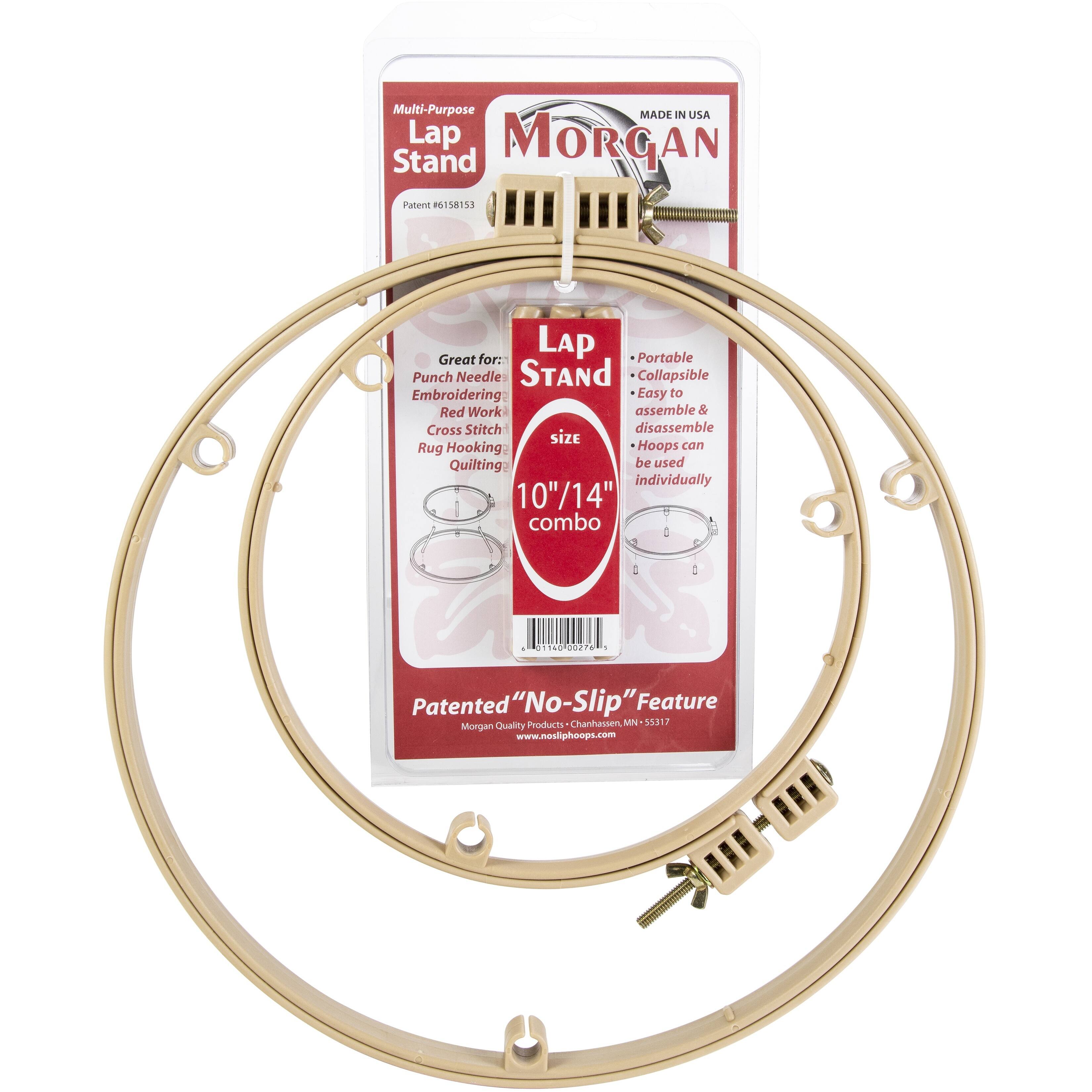 Quilting Hoops Lap Stand Combo, 10'' & 14'' Hoops & Frames Michaels
