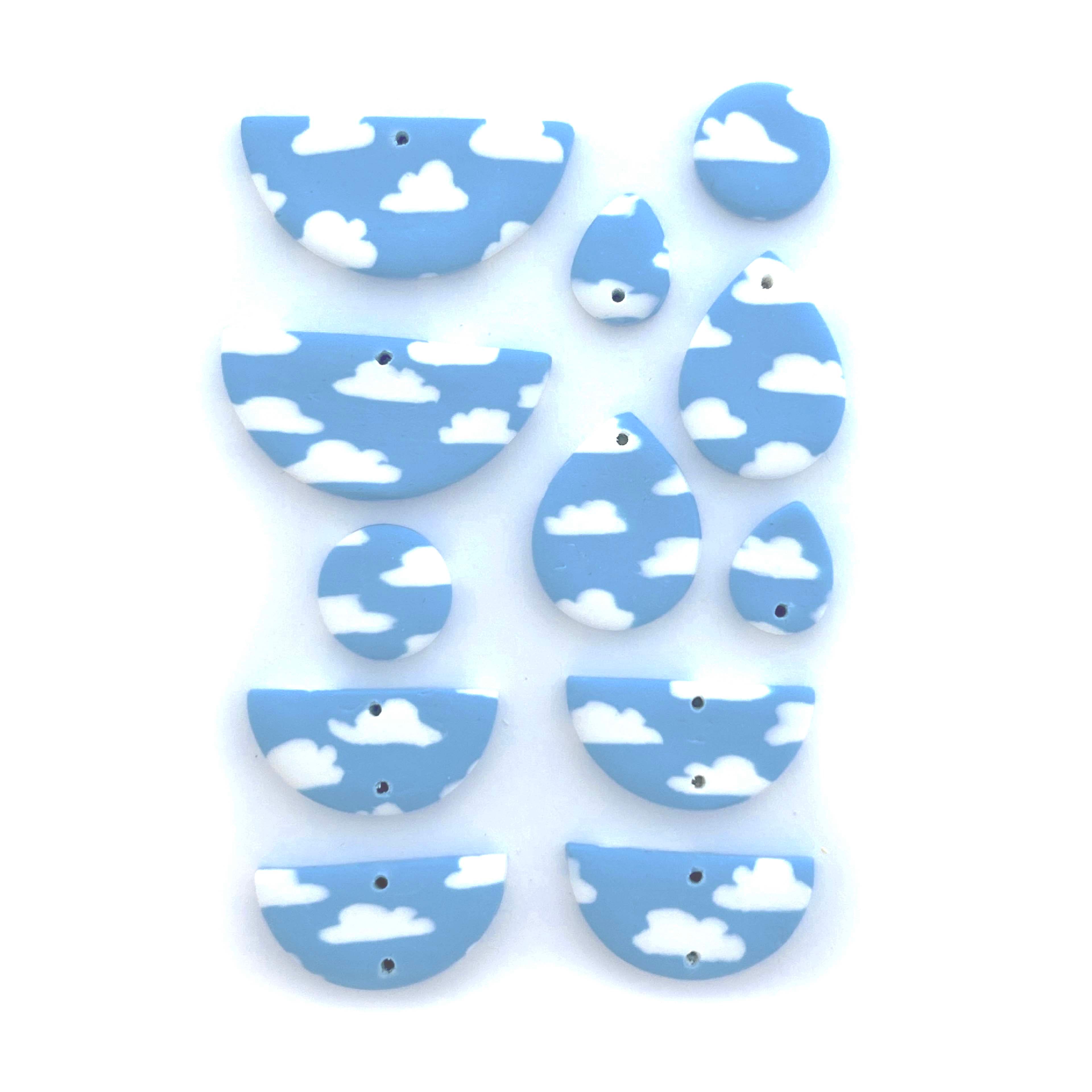 Clouds Oven Bake Polymer Clay by Bead Landing™