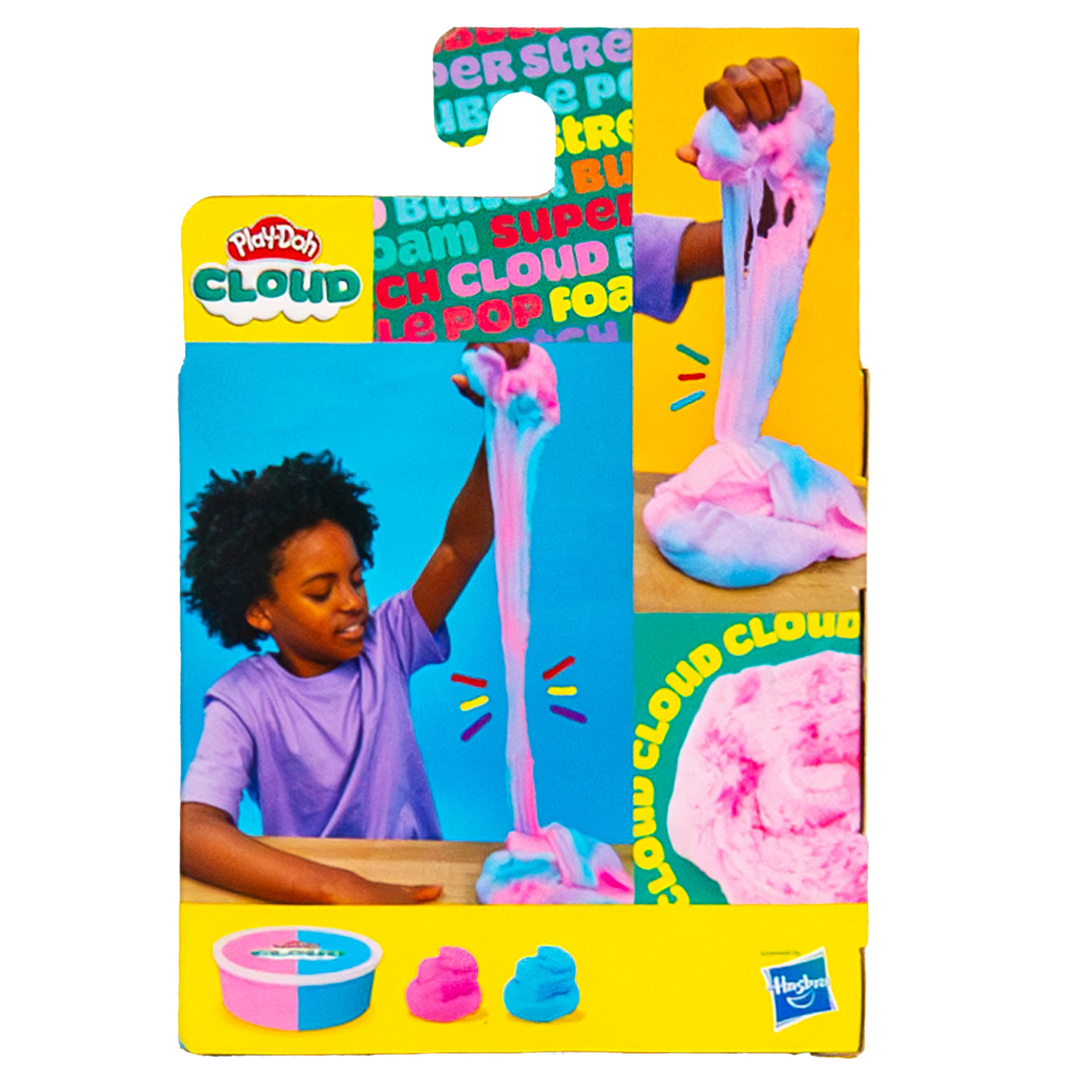 Play-Doh Cloud 2-Color Cotton Candy Scented Compounds, 2ct.