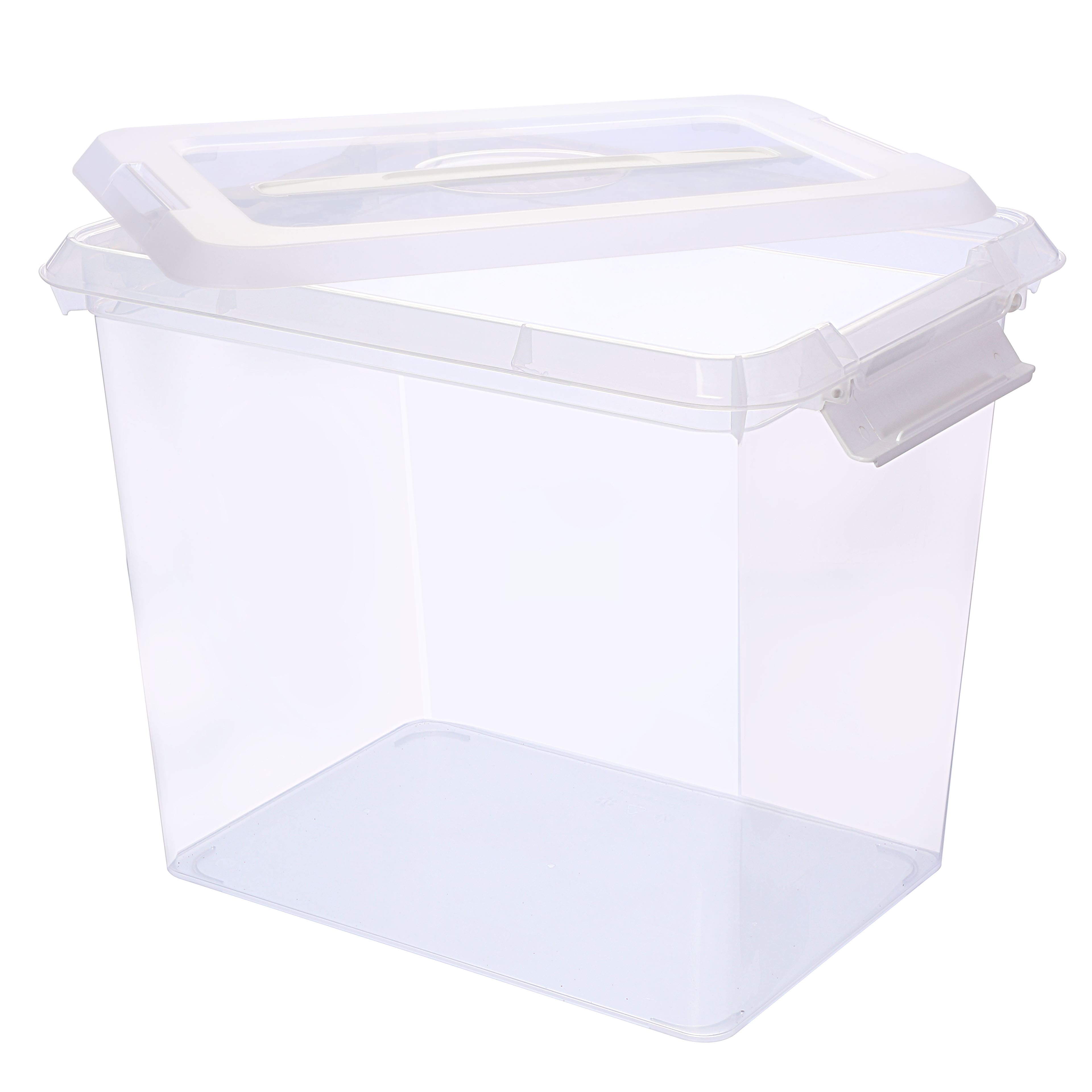 26qt. Storage Bin with Lid by Simply Tidy&#x2122;