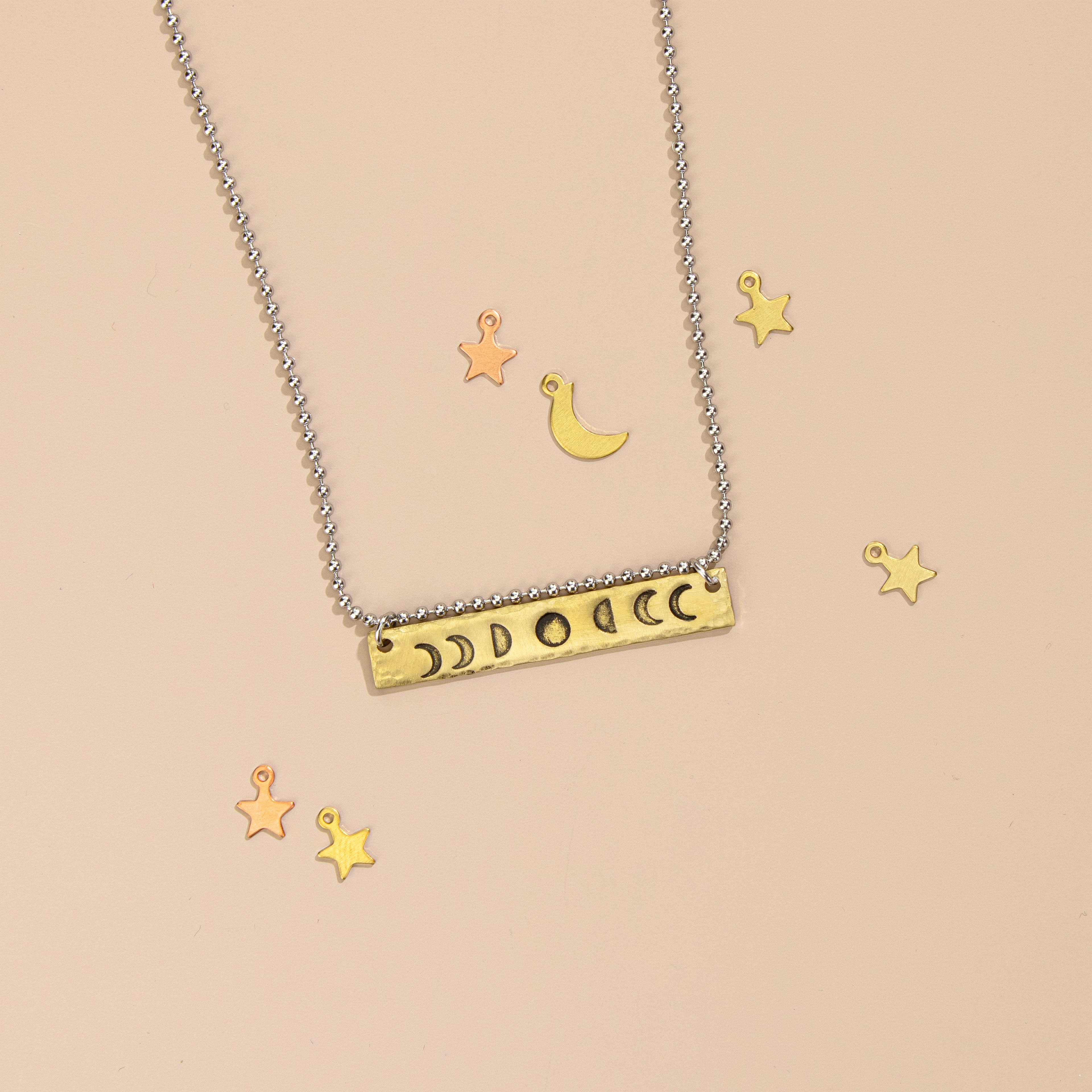 ImpressArt&#xAE; 3mm &#x26; 4mm Celestial Metal Stamps Pack