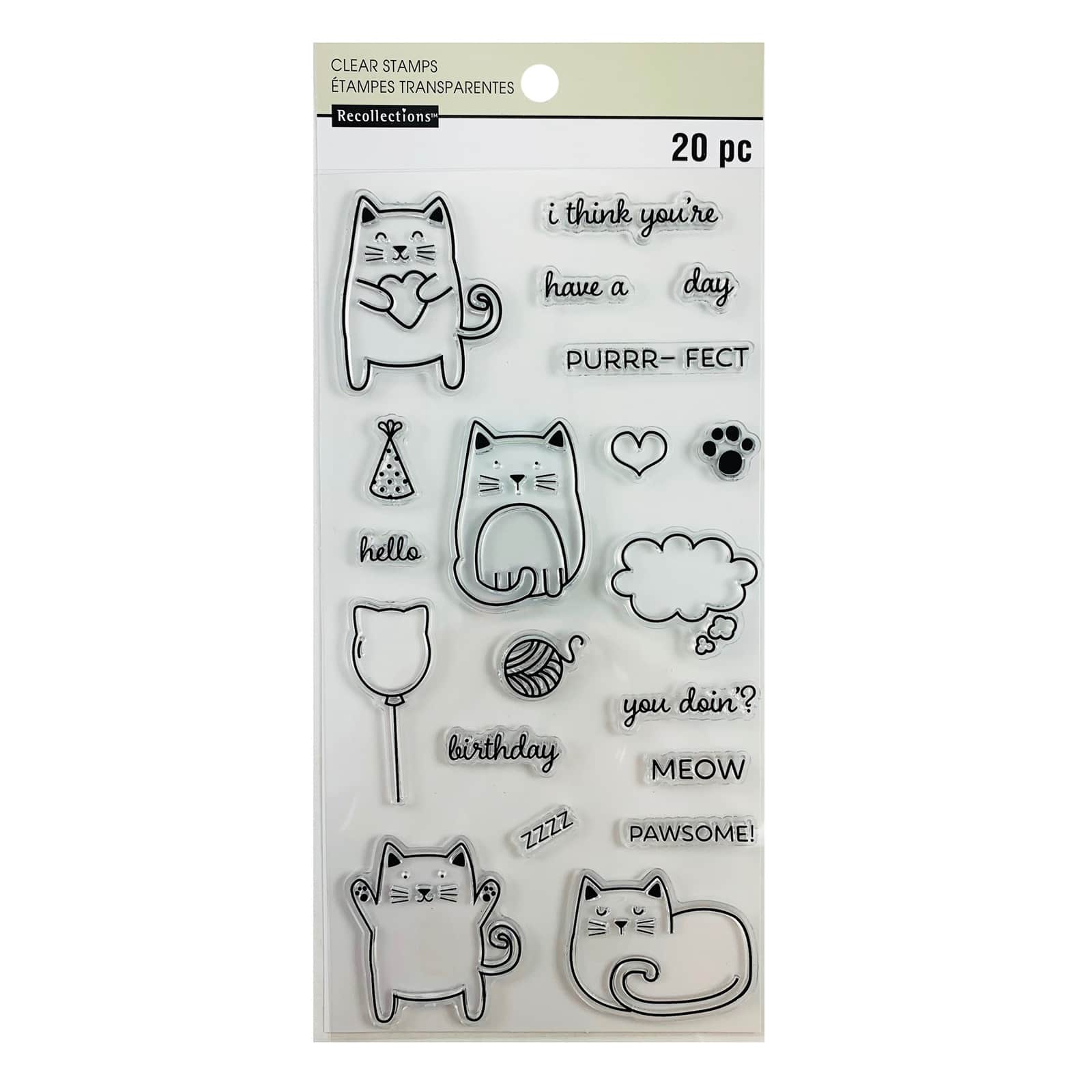 Cat Clear Stamps by Recollections®