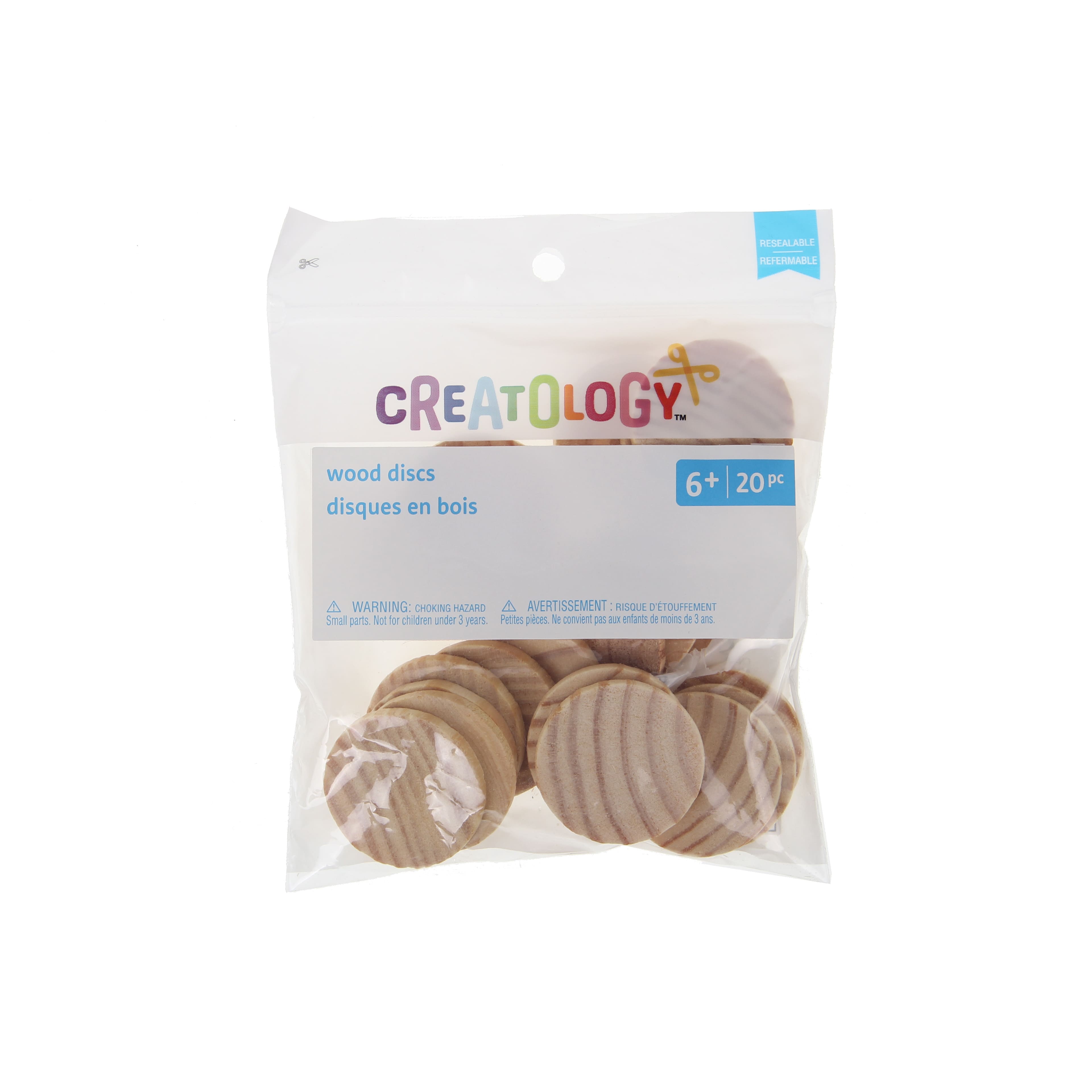 Wood Discs, 20ct. by Creatology&#x2122;