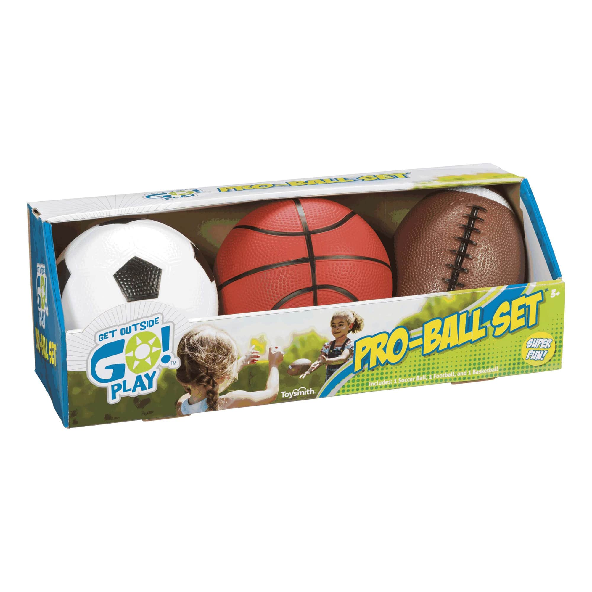 Toysmith&#xAE; Get Outside Go! Pro-Ball Set