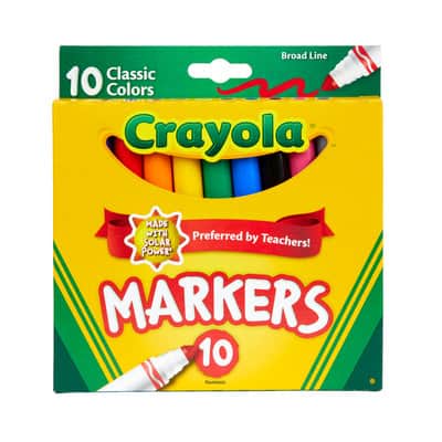 Crayola® Classic Broad Line Markers image