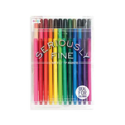 OOLY Brilliant Brush Markers Set, 24ct.