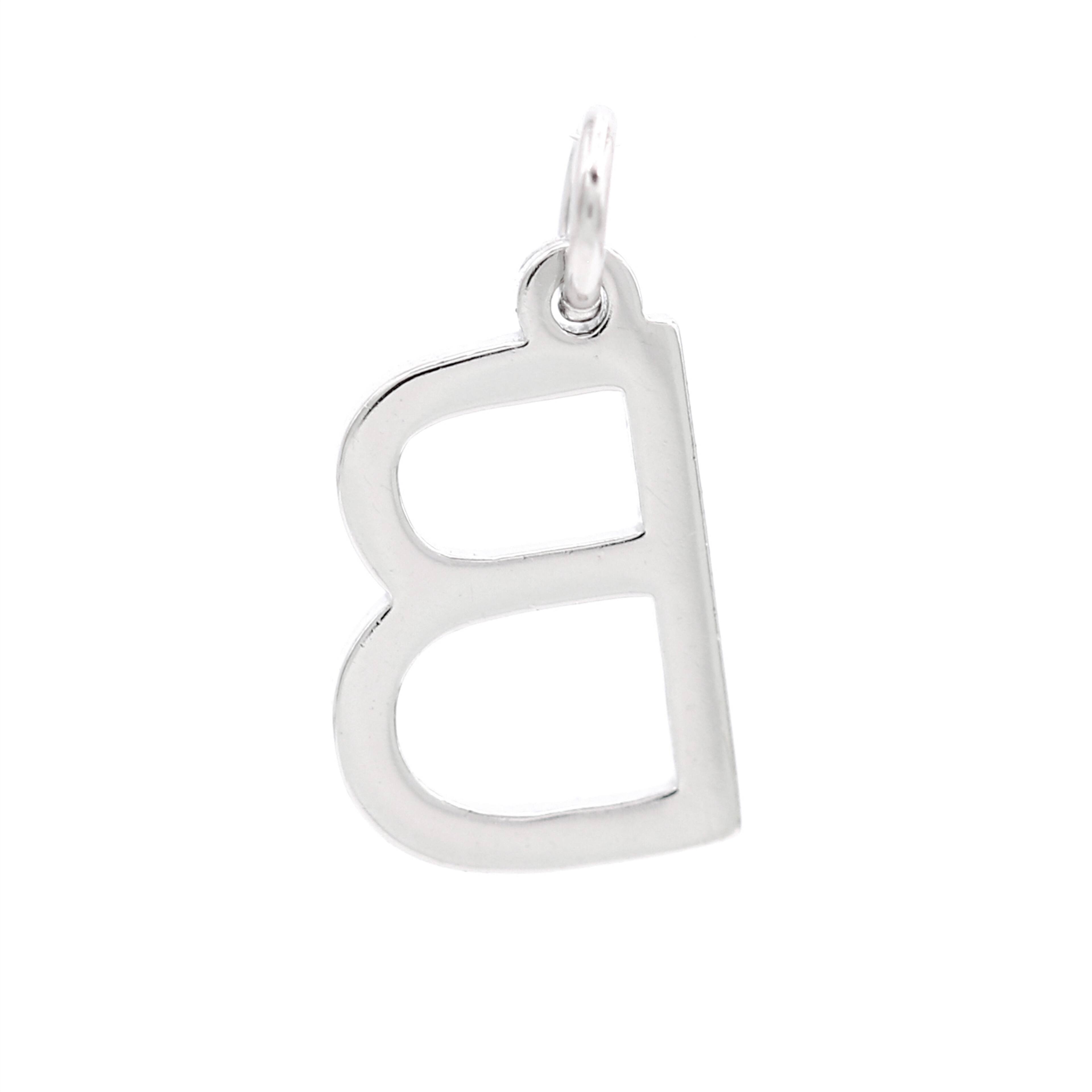 12 Pack: Sterling Silver Alphabet Charm by Bead Landing™