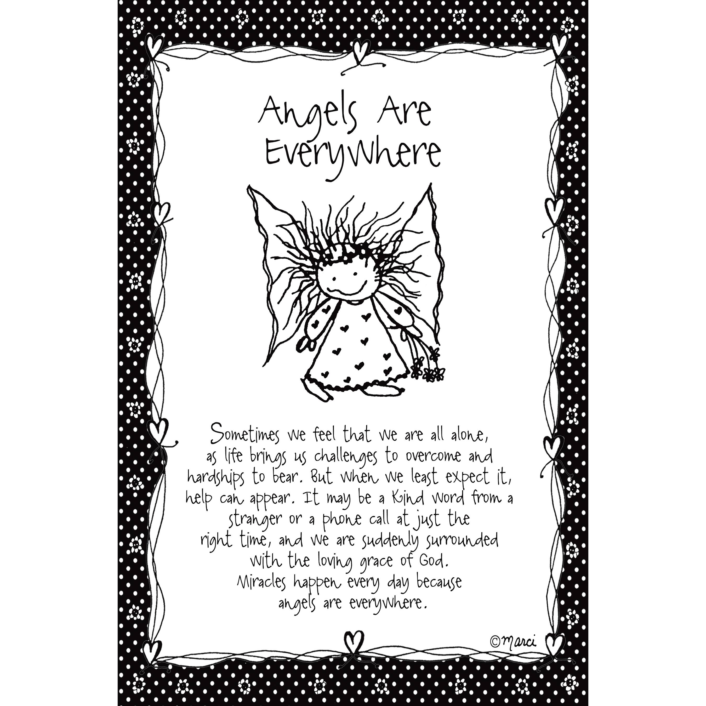 Children of the Inner Light® by Marci Art Angels Are Everywhere Plaque