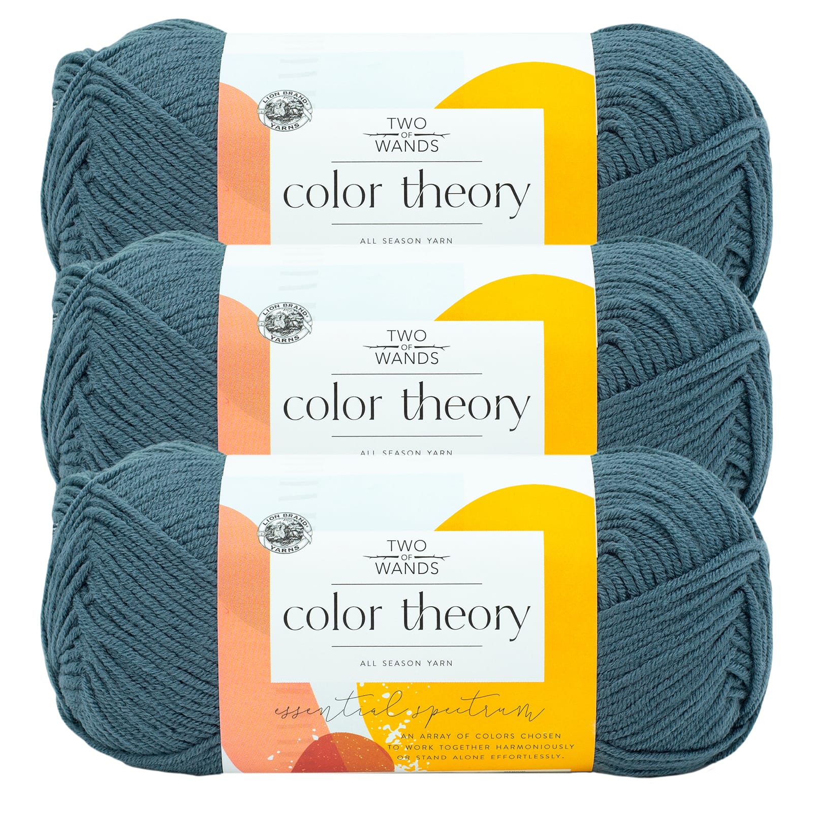 3 Pack: Lion Brand&#xAE; Two of Wands Color Theory Yarn
