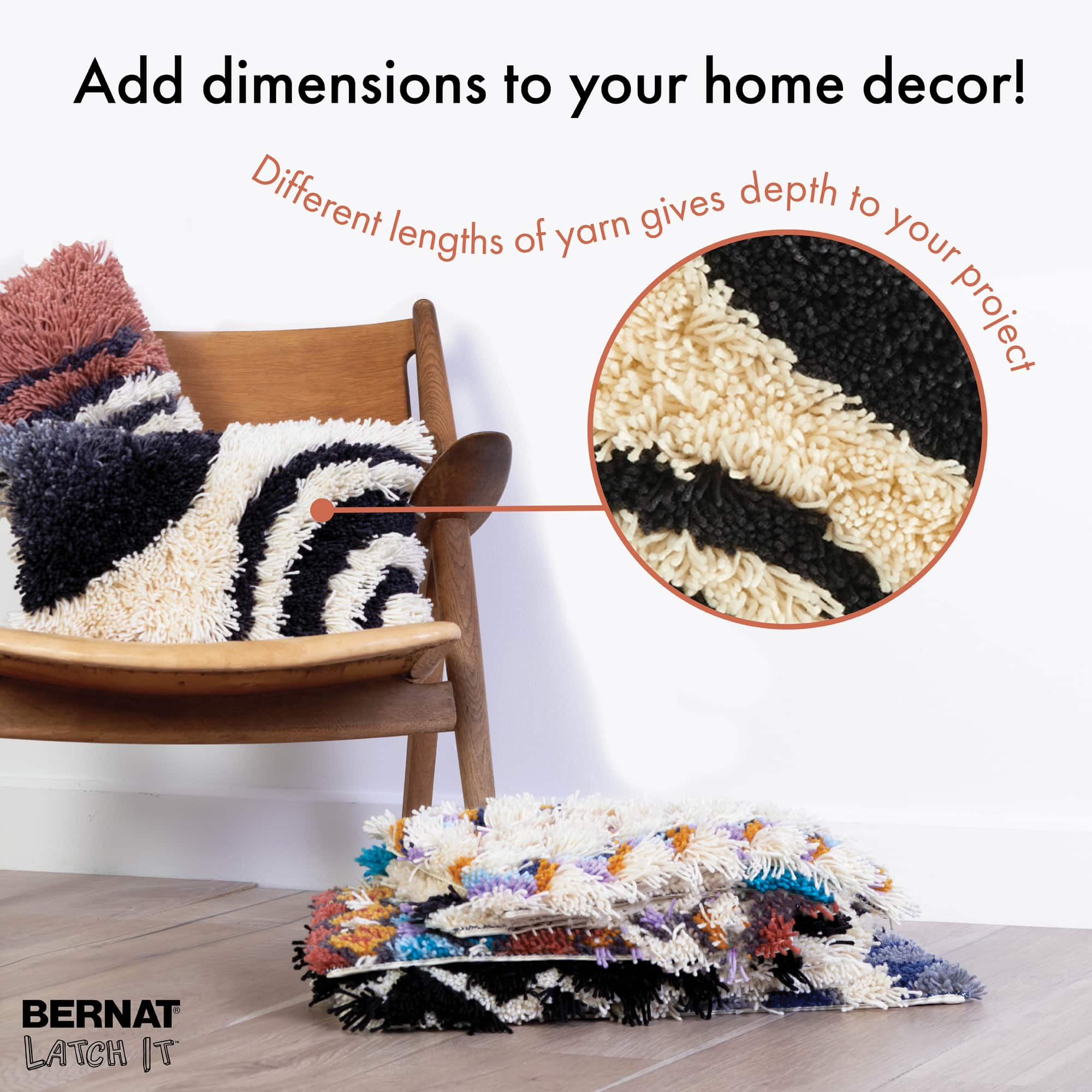 Bernat&#xAE; Latch It&#x2122; Lunar Boho Yarn Kit