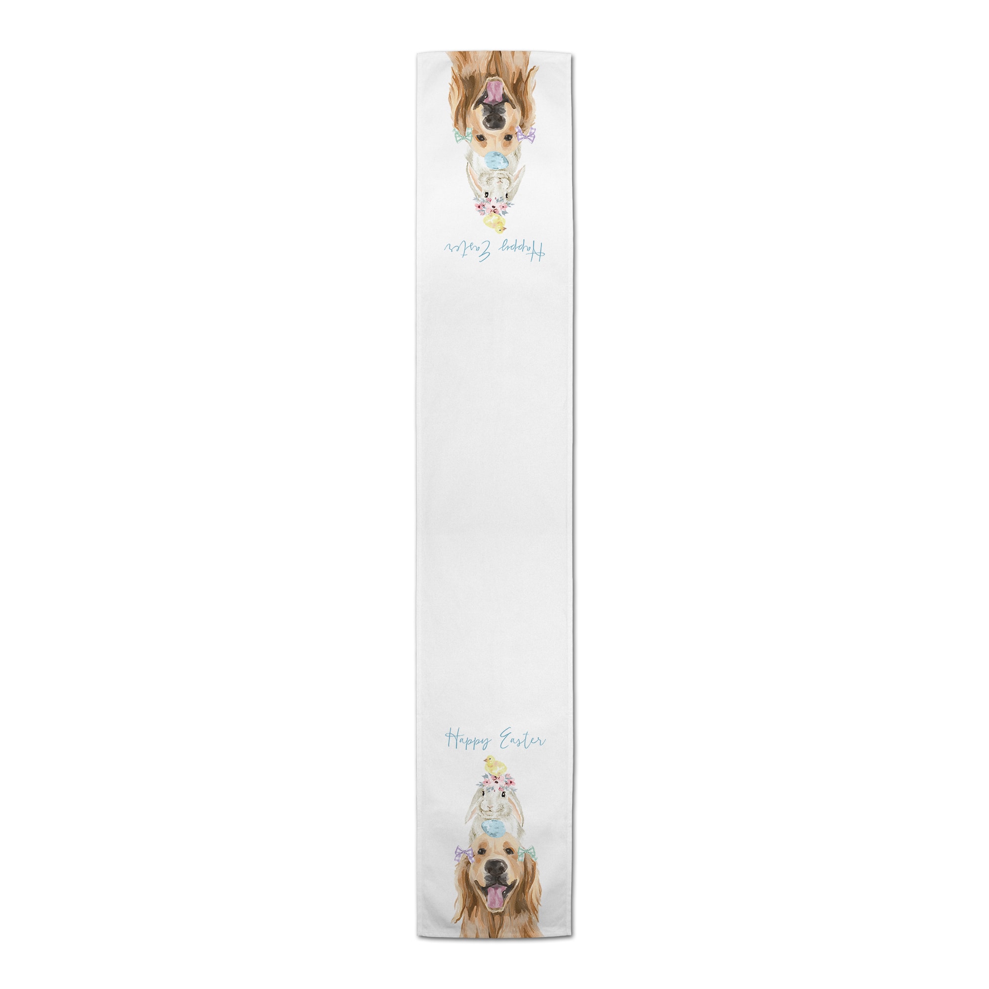 Easter Friends Stack 16&#x22; x 72&#x22; Cotton Twill Runner