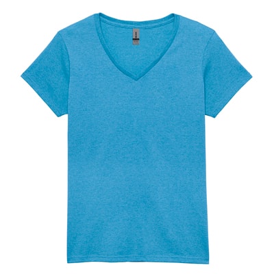 Gildan® Short Sleeve Ladies' V-Neck T-Shirt | Michaels
