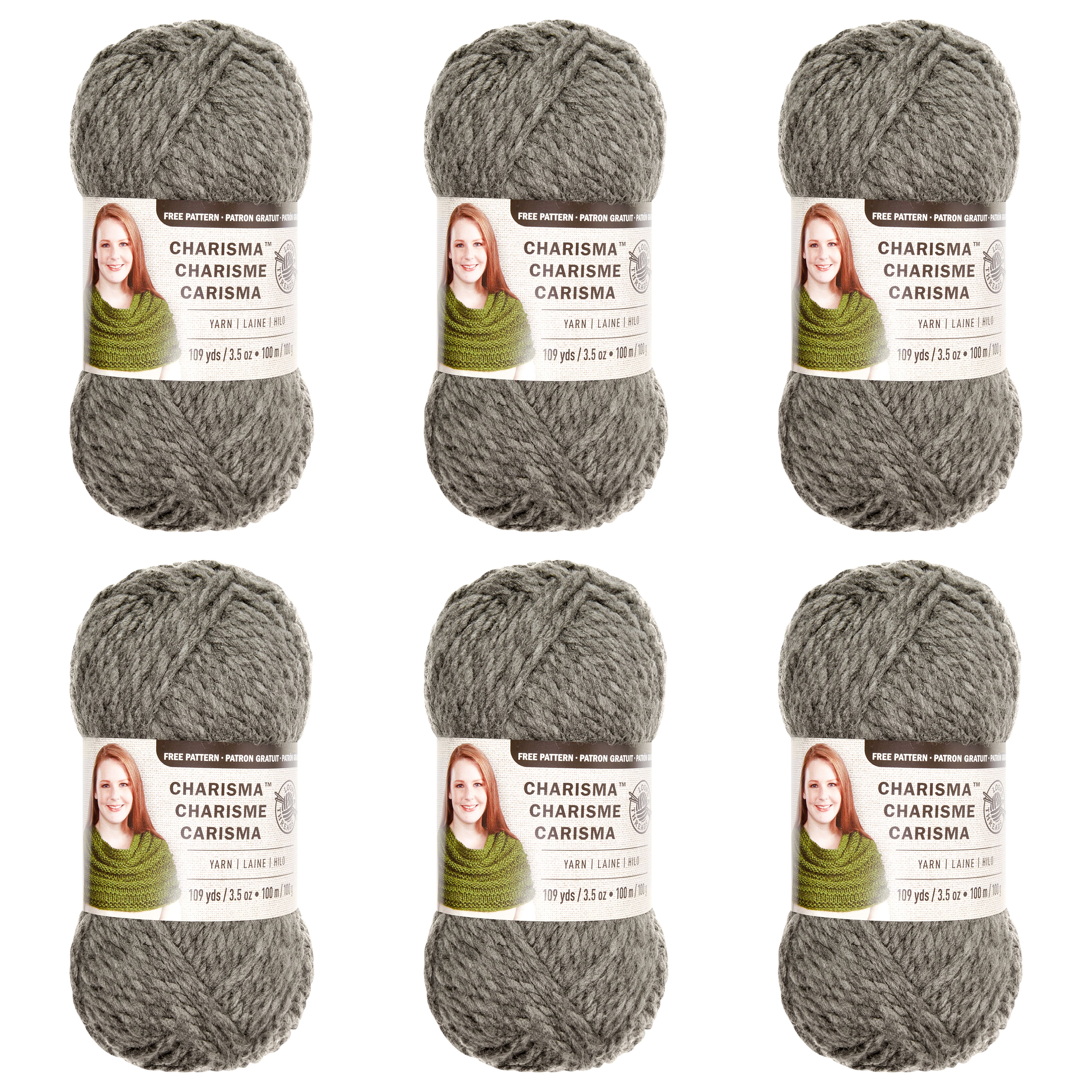 6 Pack: Charisma® Yarn by Loops & Threads®