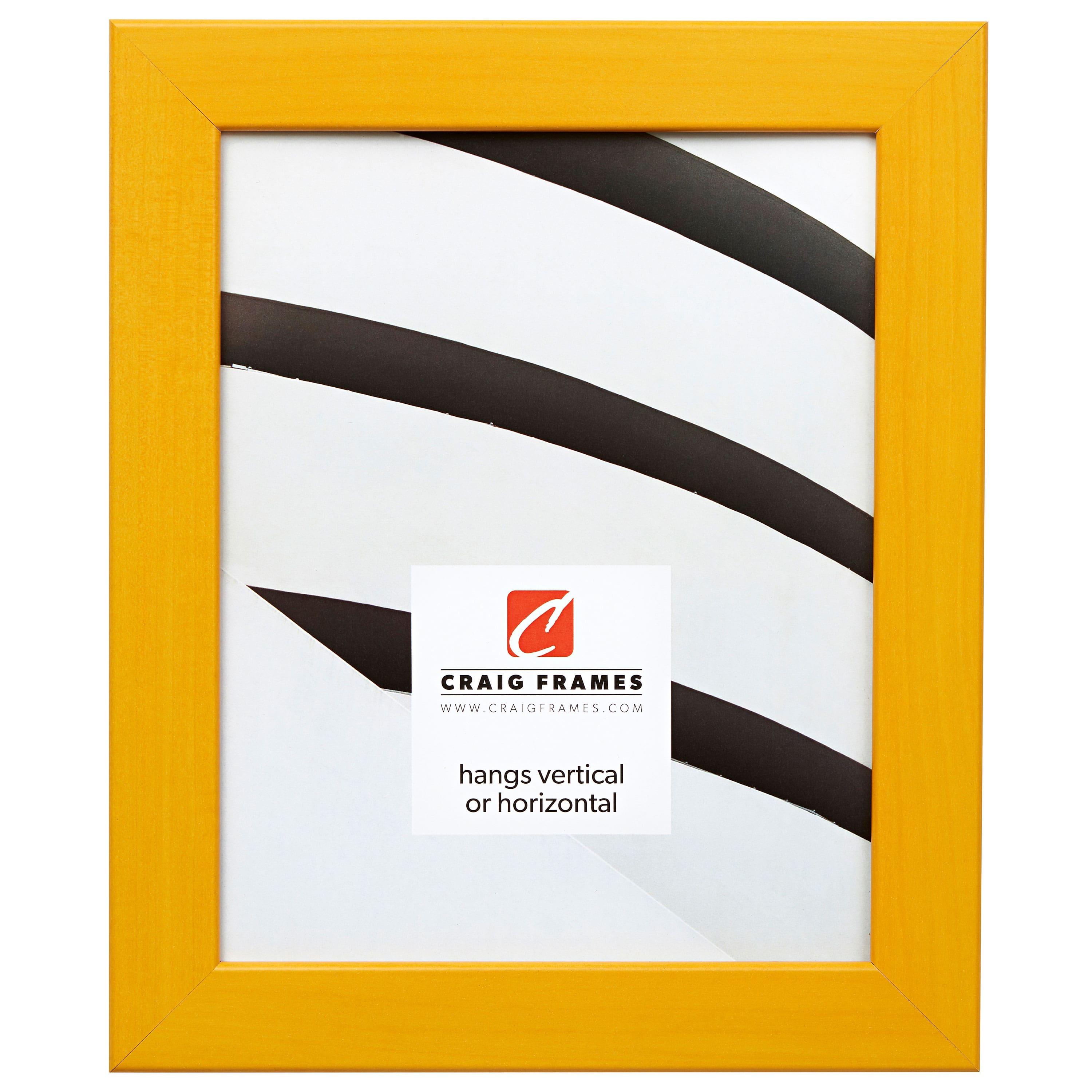 Craig Frames Colori 125 Yellow Picture Frame