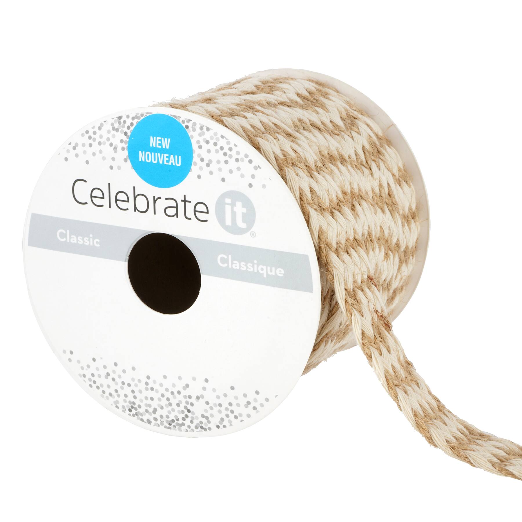 3/4&#x22; x 3yd. Jute Trim by Celebrate It&#xAE;