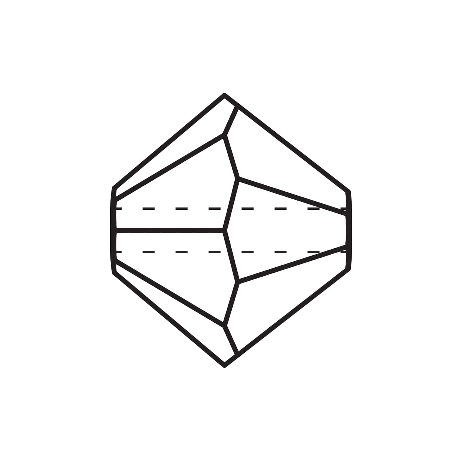 John Bead Preciosa 4mm Czech Crystal Rondelle Beads, 40ct.