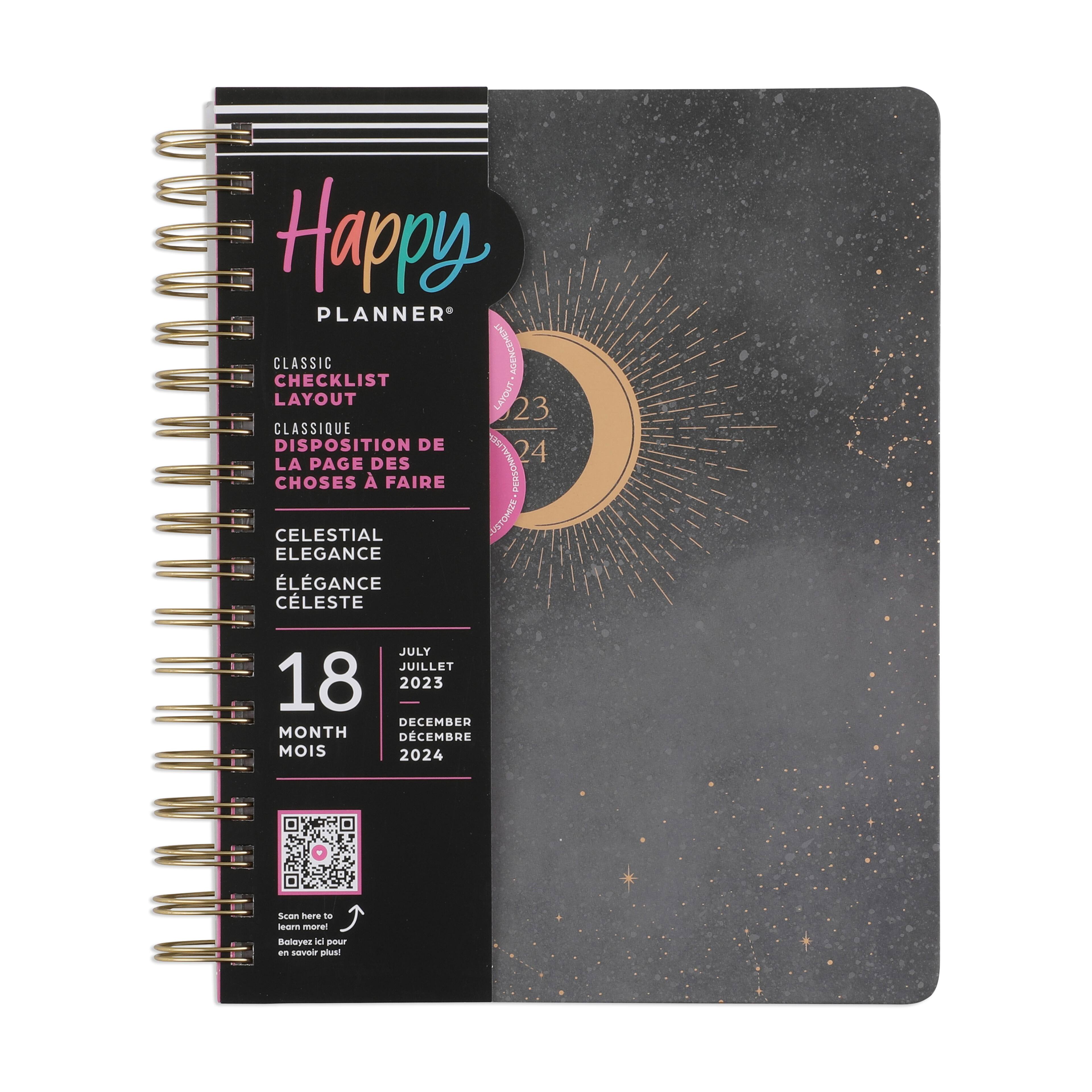 The Classic Happy Planner® Twin Loop Celestial Elegance Michaels