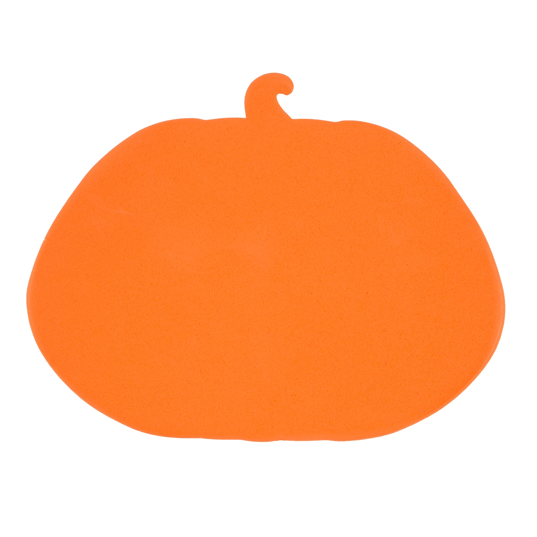 5.5&#x22; Orange Pumpkin Foam Shapes, 15ct. by Creatology&#x2122;